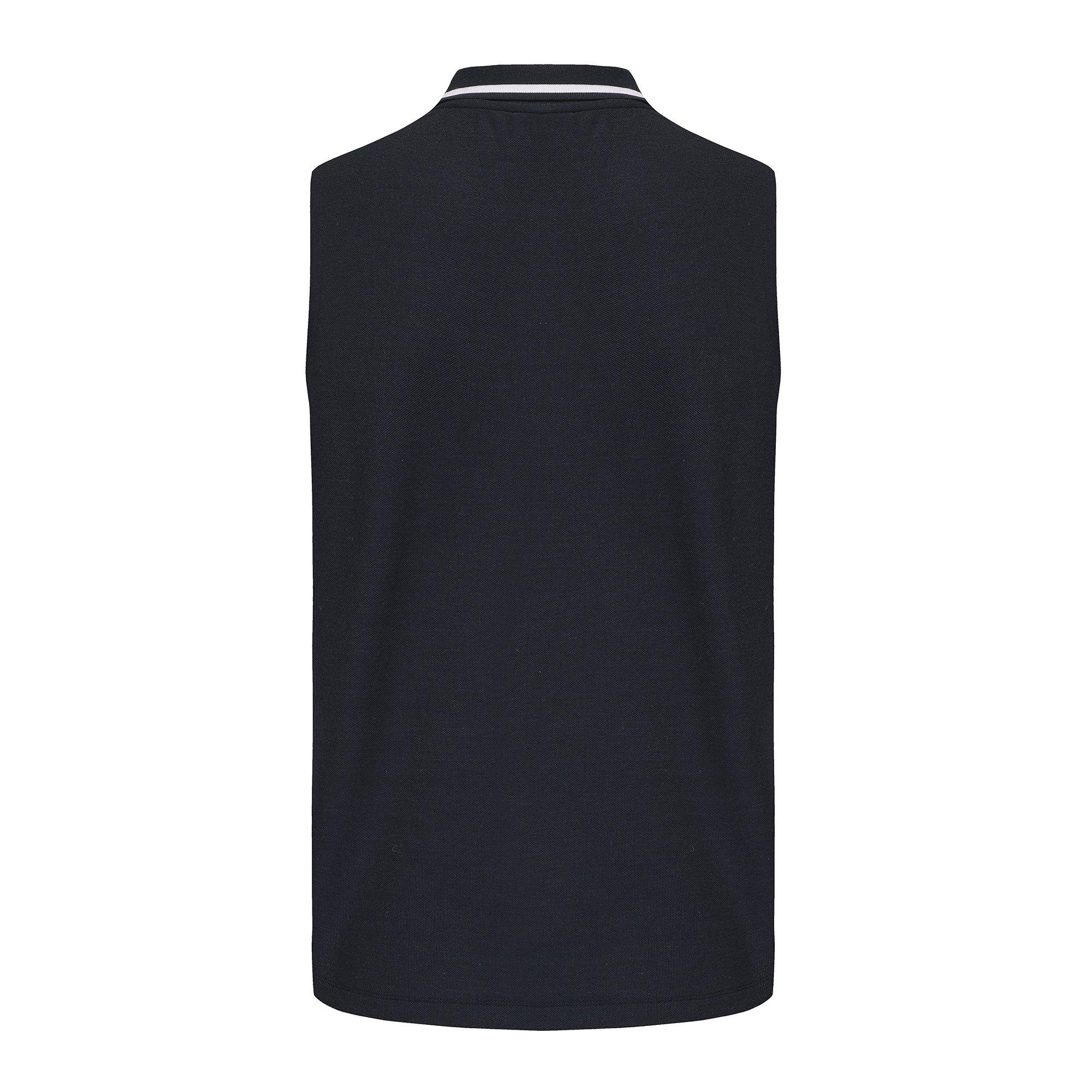 Navy - Slazenger - Sleeveless Pln Polo Womens - 3