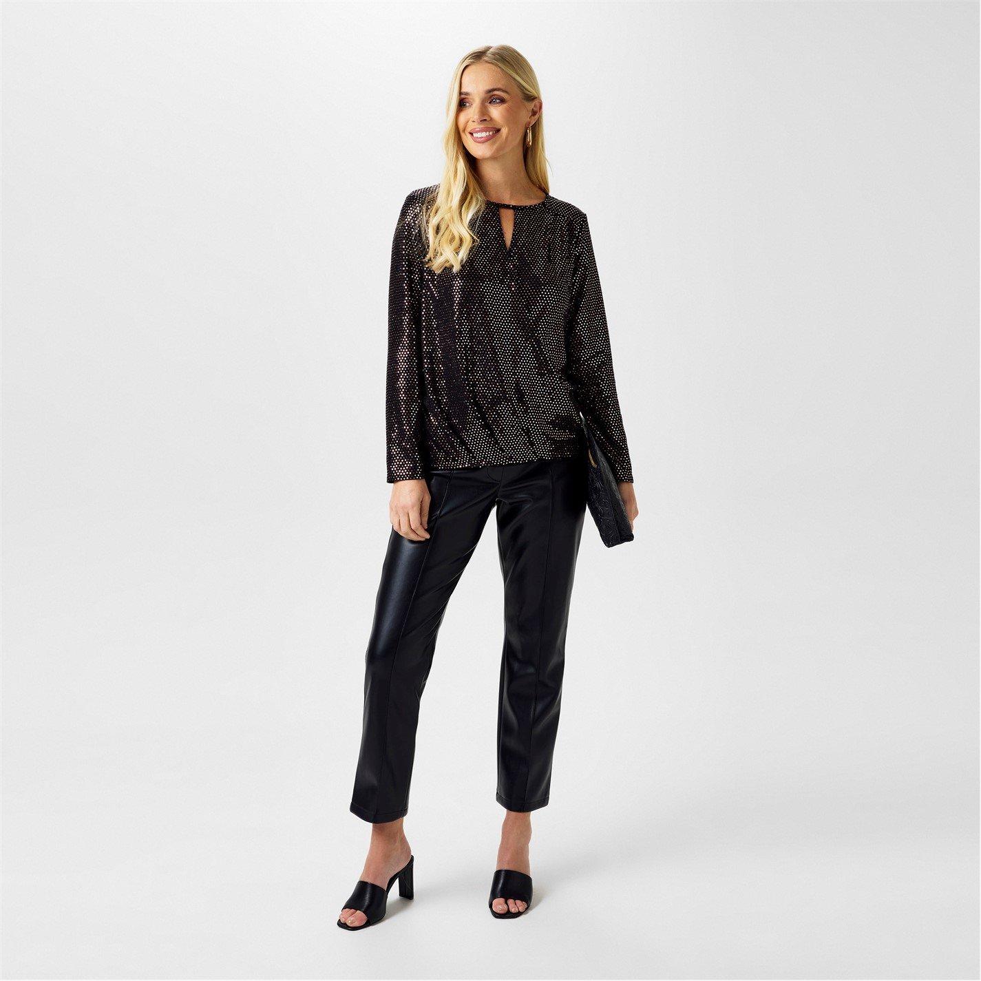 Metallisch - Biba - Sparkle Top - 2