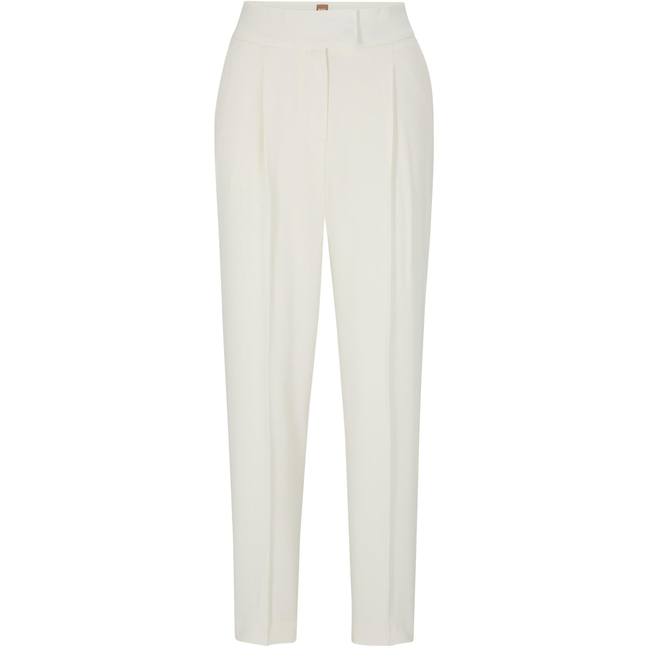 Open White - Boss - Women's Tiroko Straight Trousers