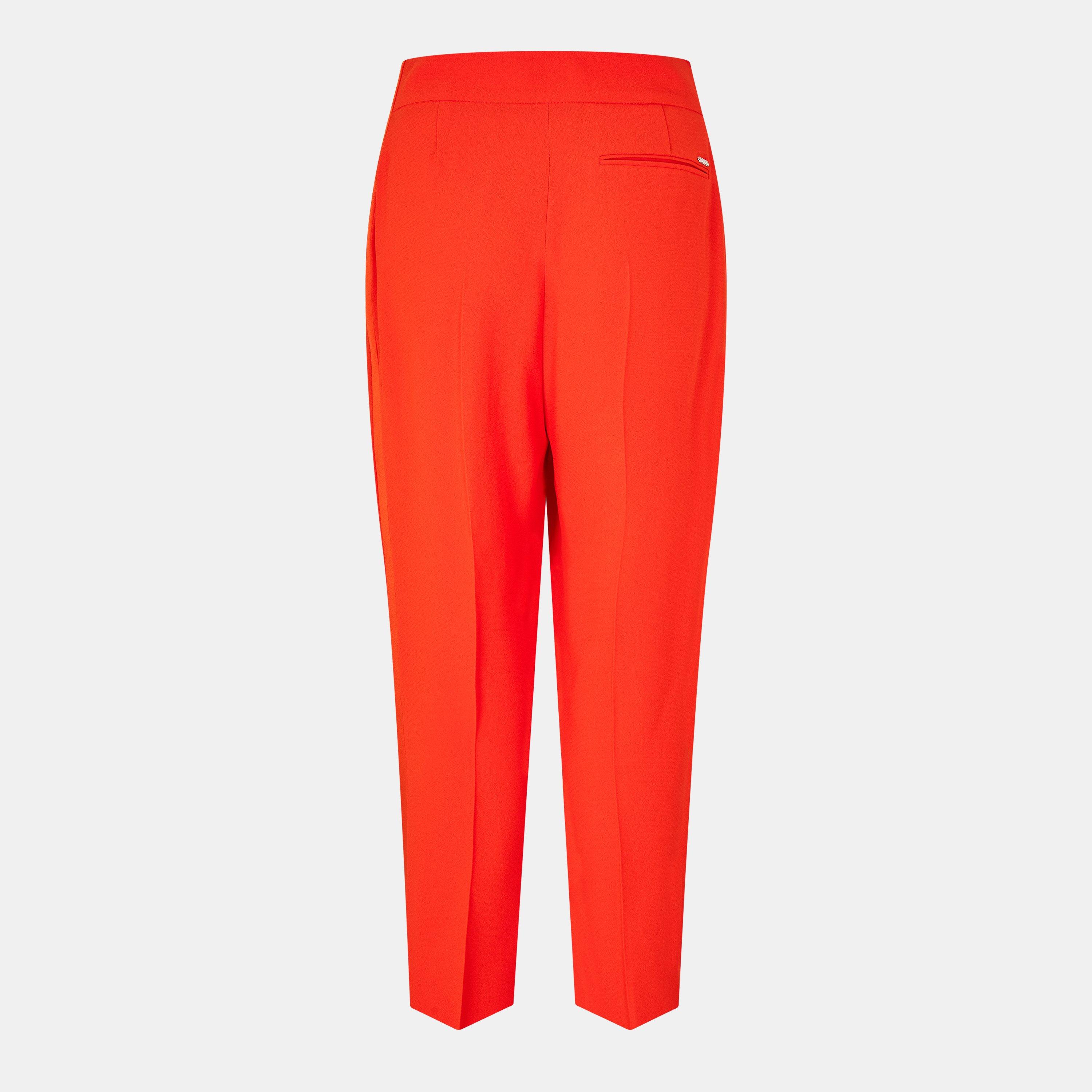 Bright Orange - Boss - Women's Tiroko Straight Trousers - 2