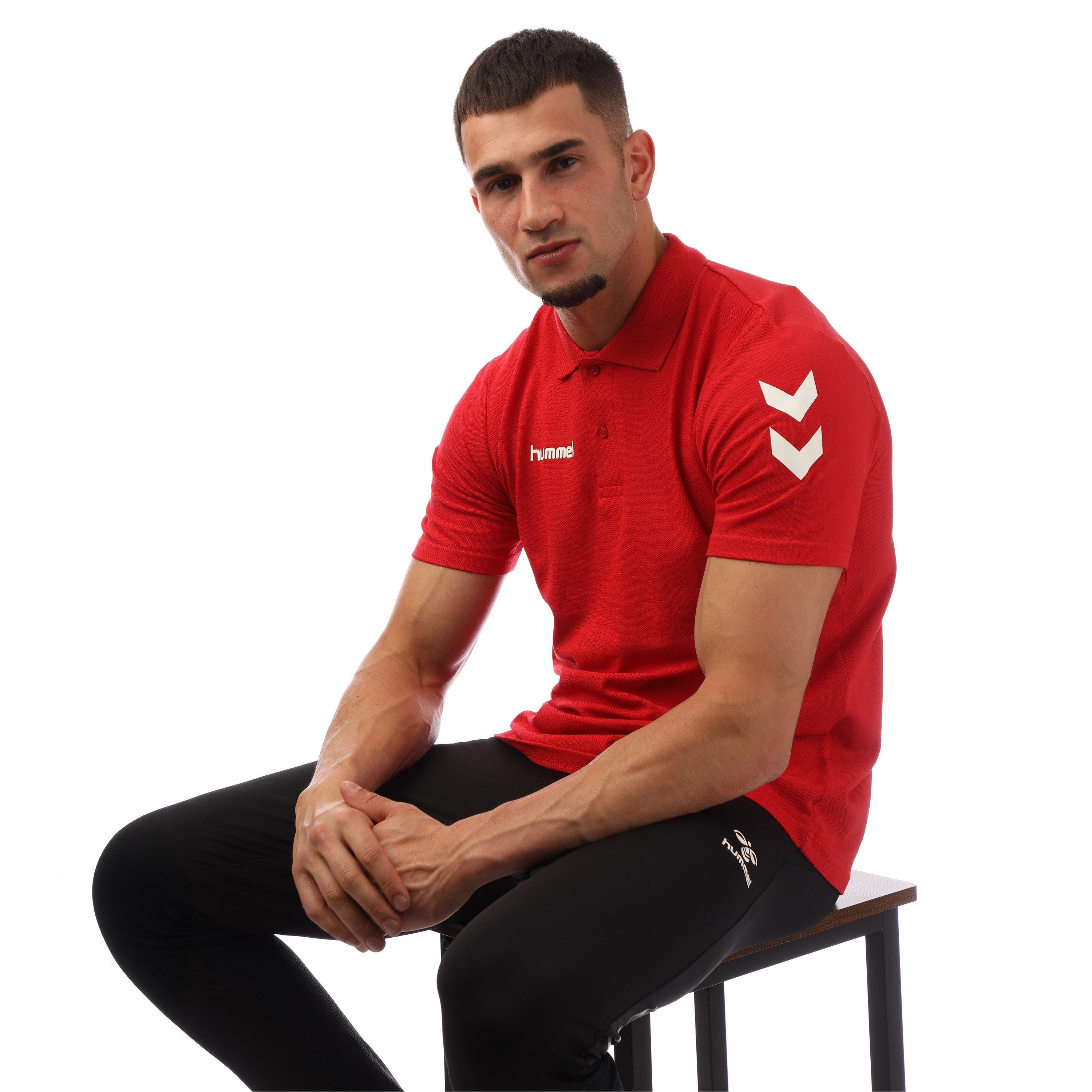 Ægte Rød - Hummel - Short-Sleeve Polo Shirt - 4