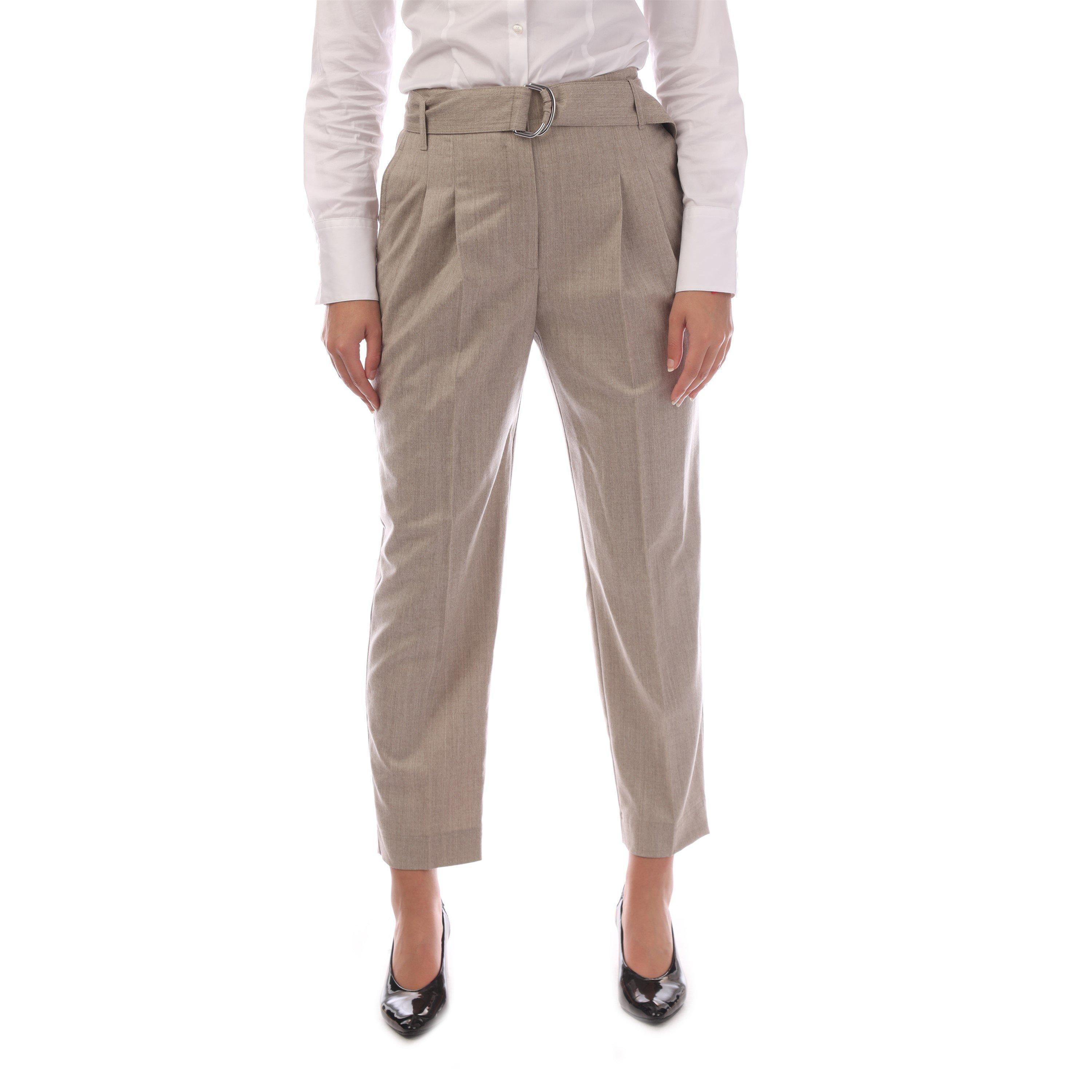 Open White - Boss - Women's Tapiah1 Straight Trousers - 1