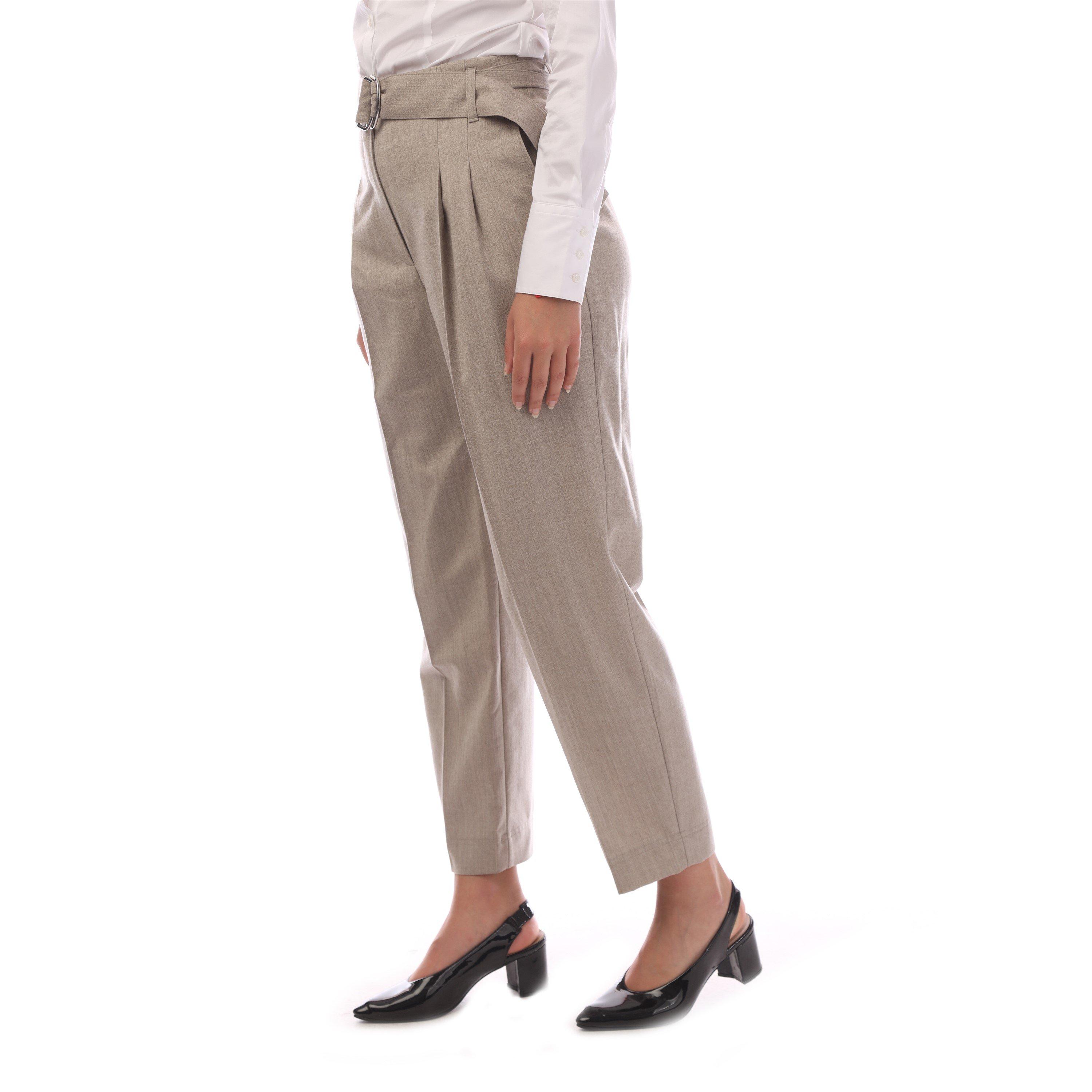 Open White - Boss - Women's Tapiah1 Straight Trousers - 2