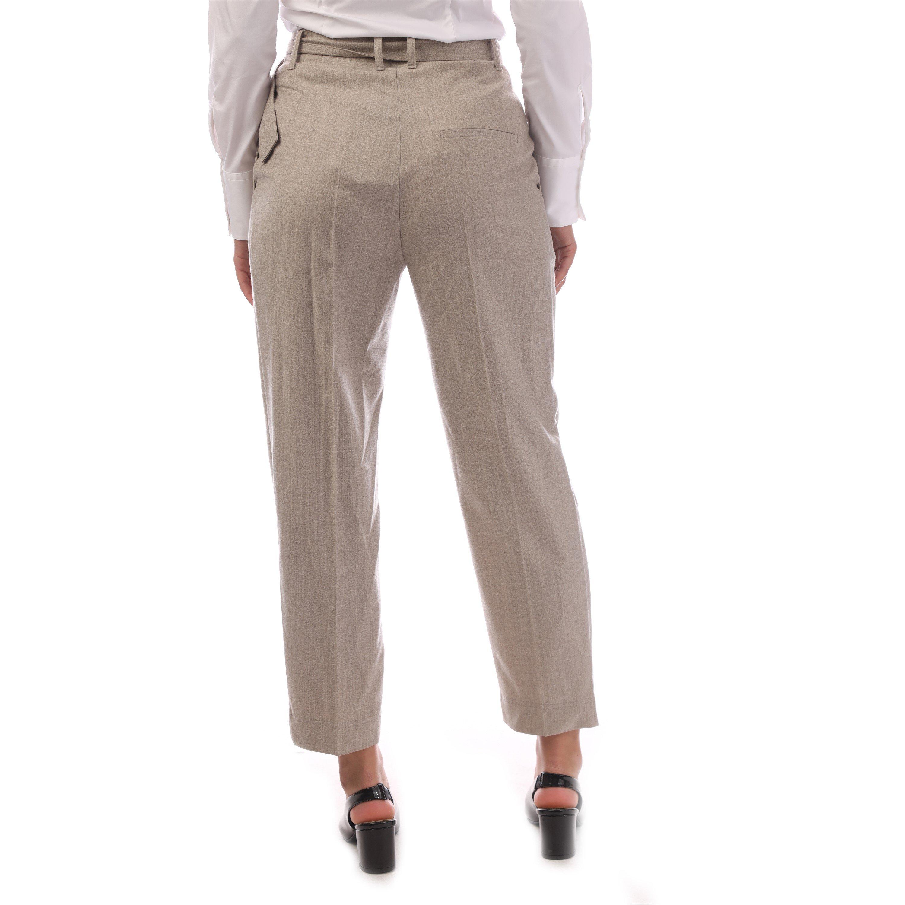 Open White - Boss - Women's Tapiah1 Straight Trousers - 3