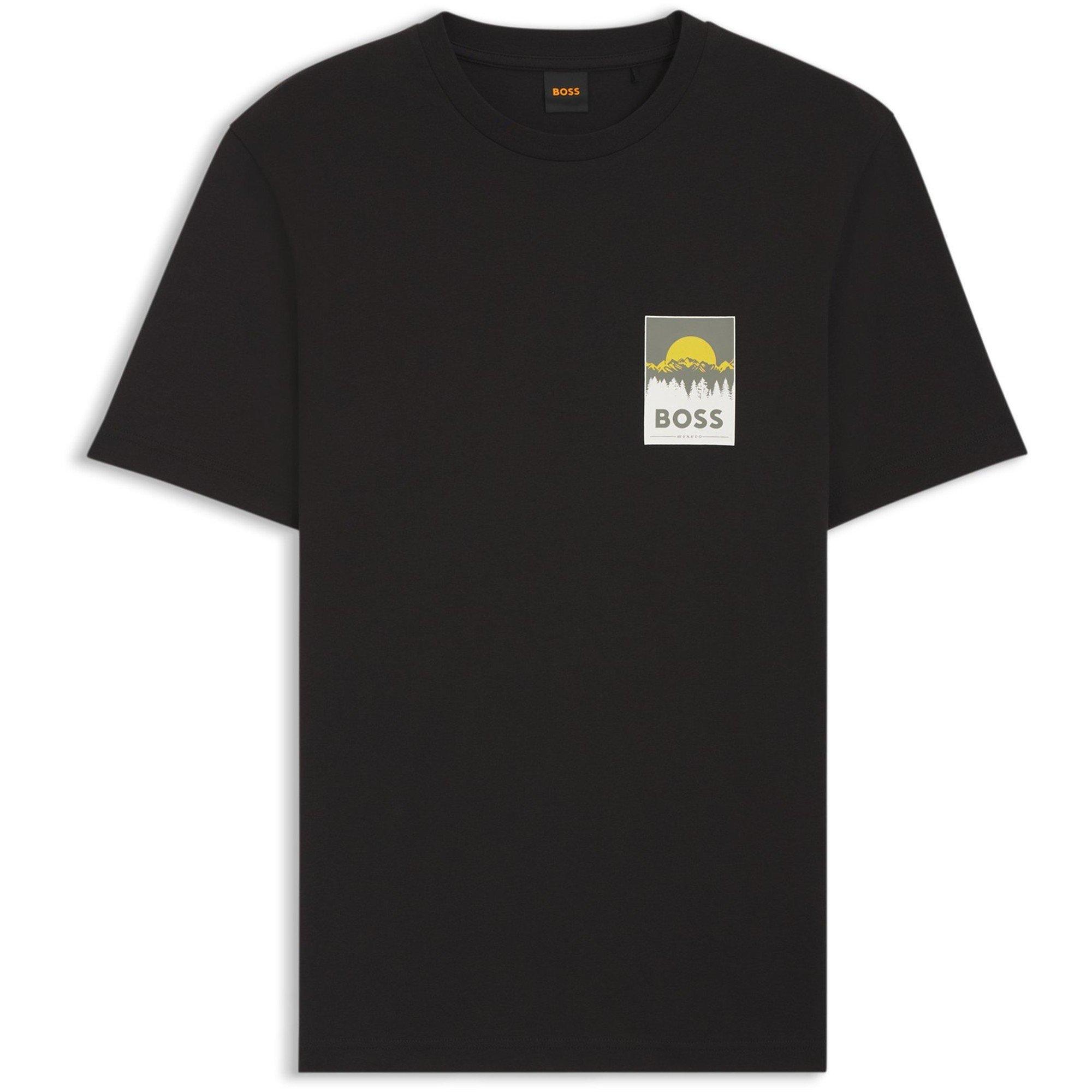 Boss Boss Te Plain 10276582 01 Polo Shirt Mens - Black - M