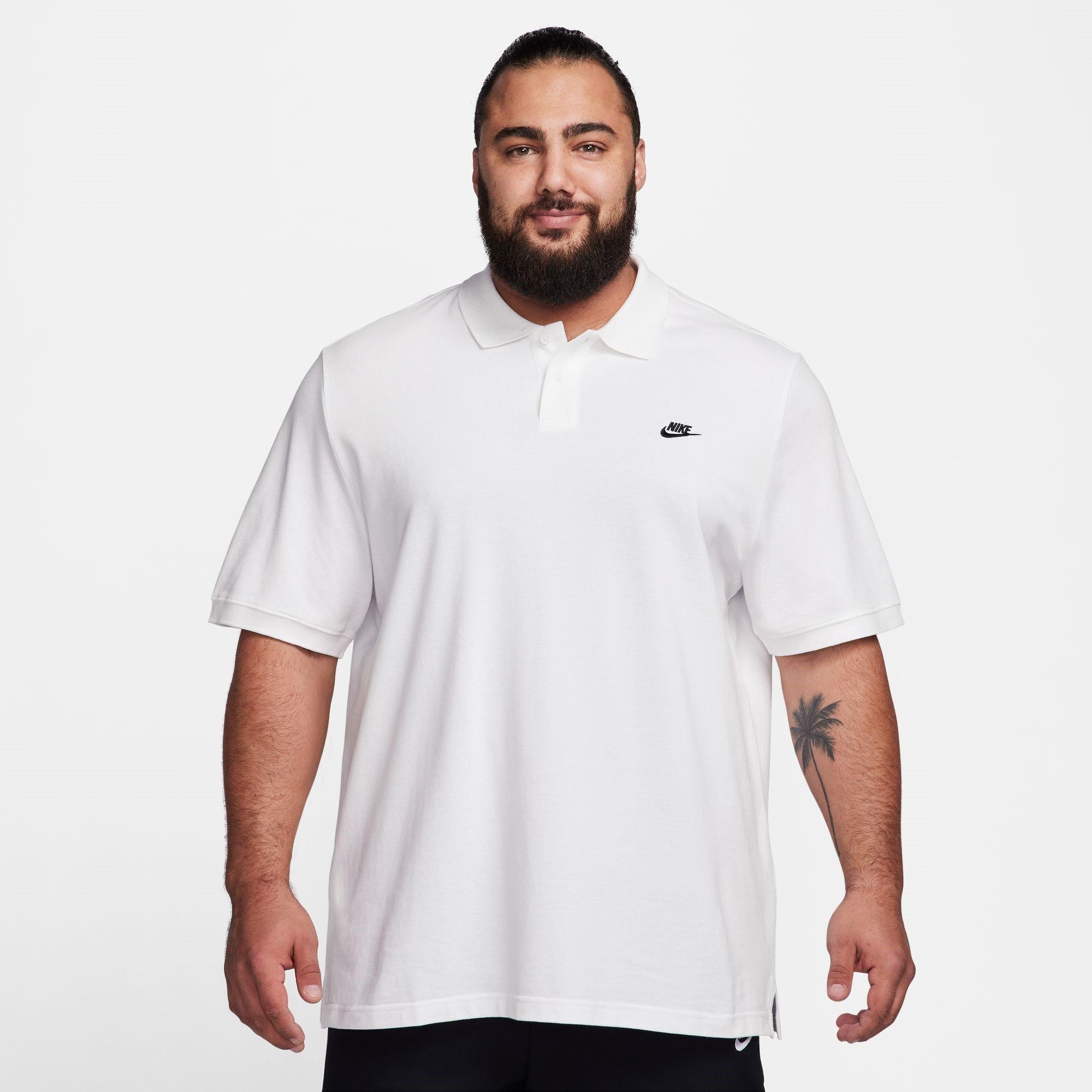Weiß - Nike - Match Up Polo Shirt Mens - 16