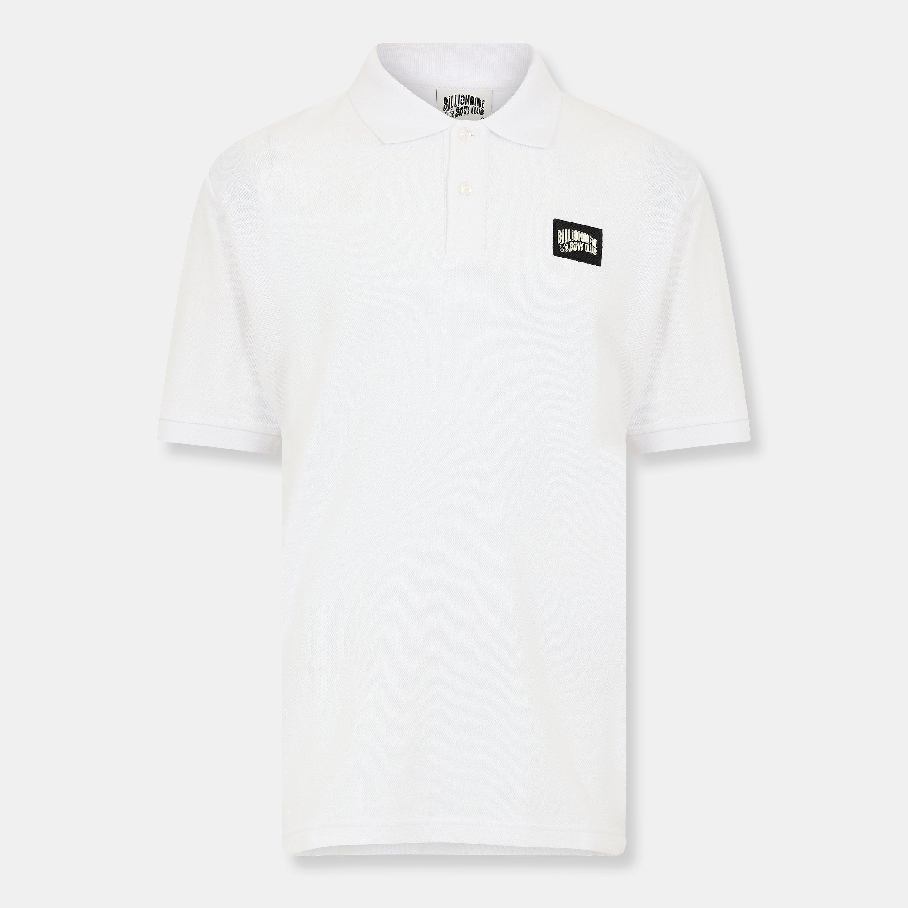 Billionaire Boys Club Arch Logo Polo Top - White - Small