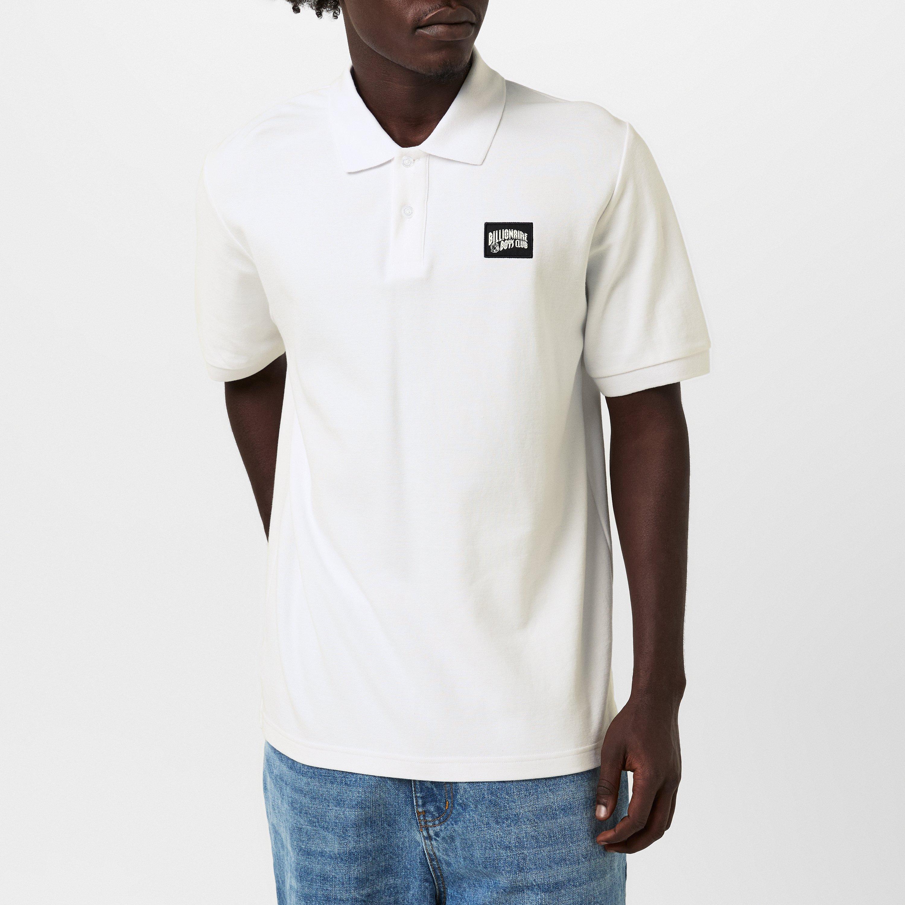 White - Billionaire Boys Club - Arch Logo Polo Top - 3