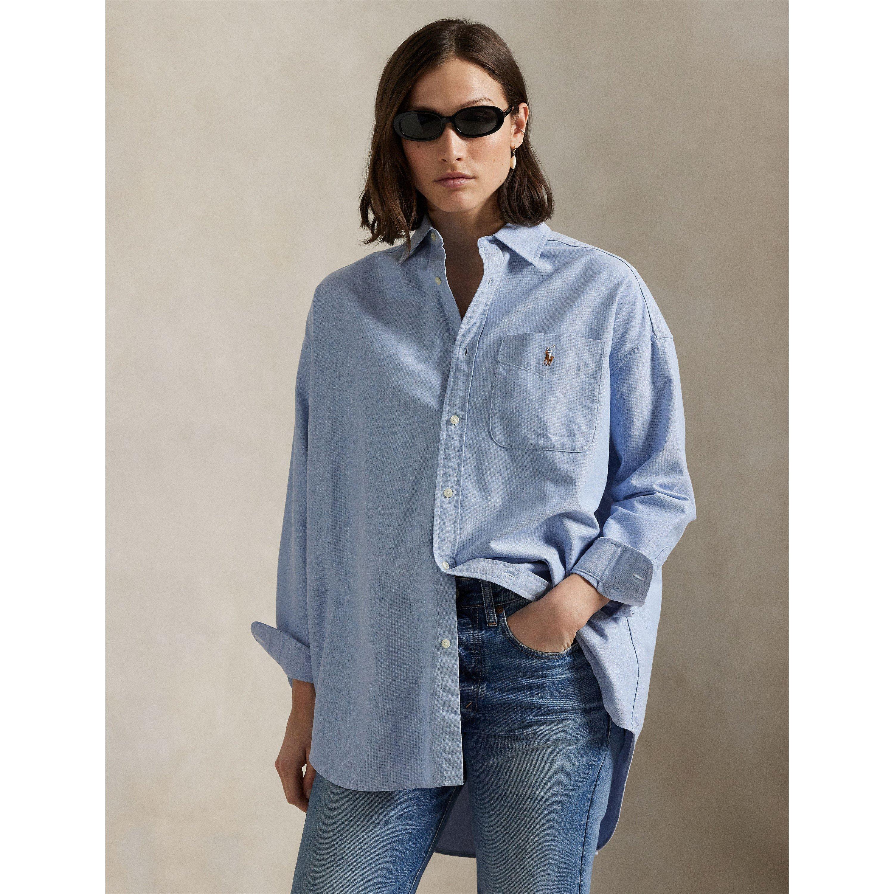 BSR BLUE - Polo Ralph Lauren - Women's Long Sleeve Blouse - 3