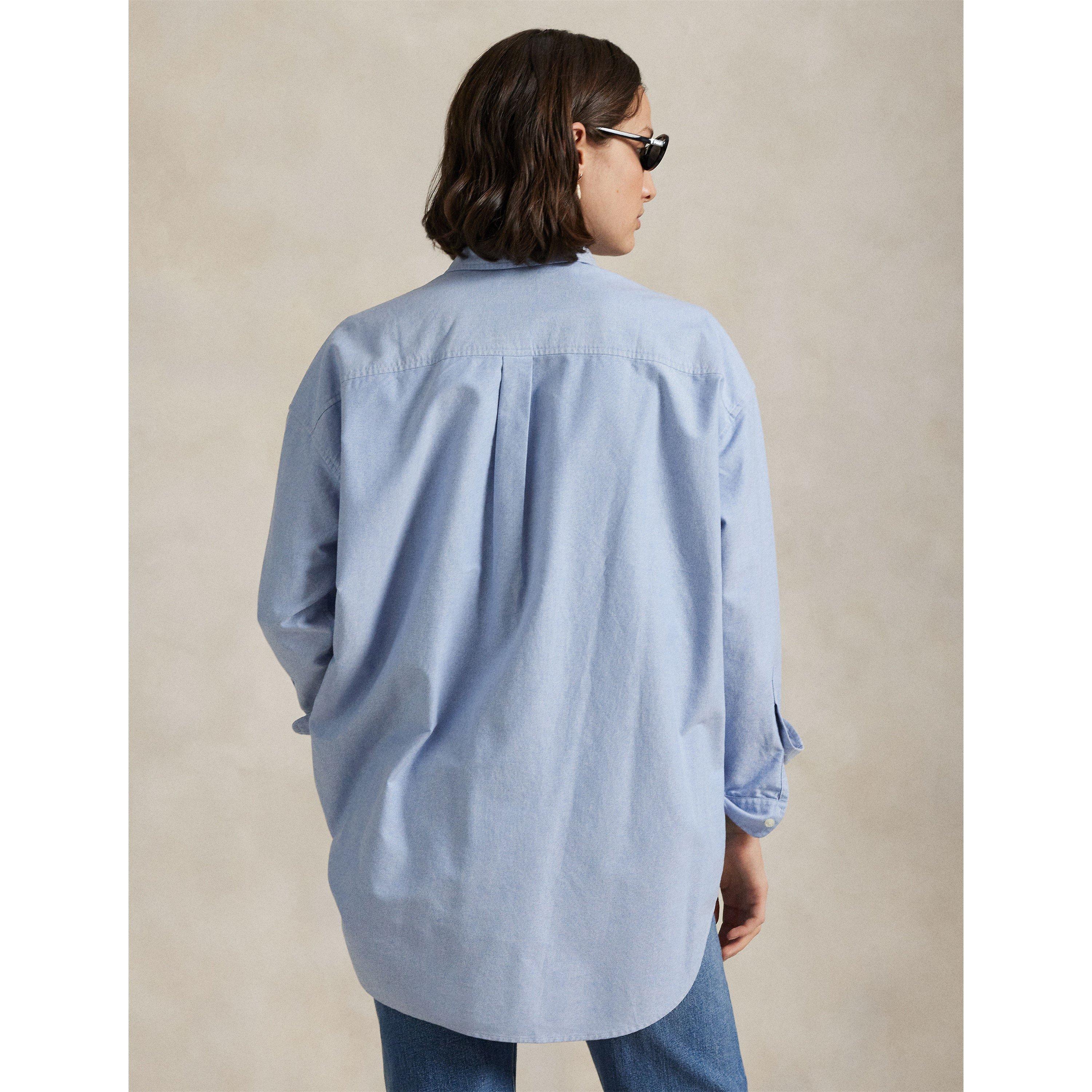 BSR BLUE - Polo Ralph Lauren - Women's Long Sleeve Blouse - 4