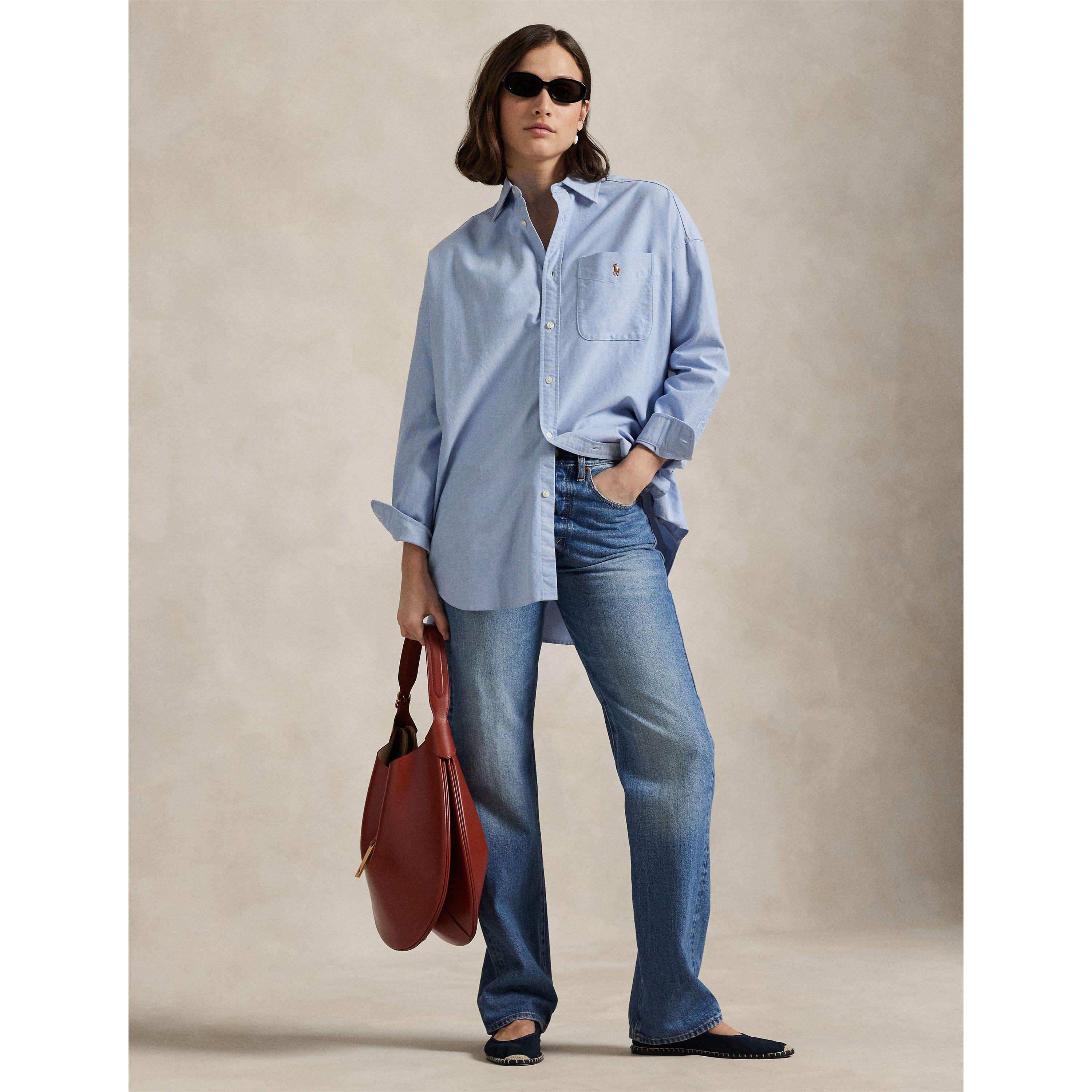 BSR BLUE - Polo Ralph Lauren - Women's Long Sleeve Blouse - 6