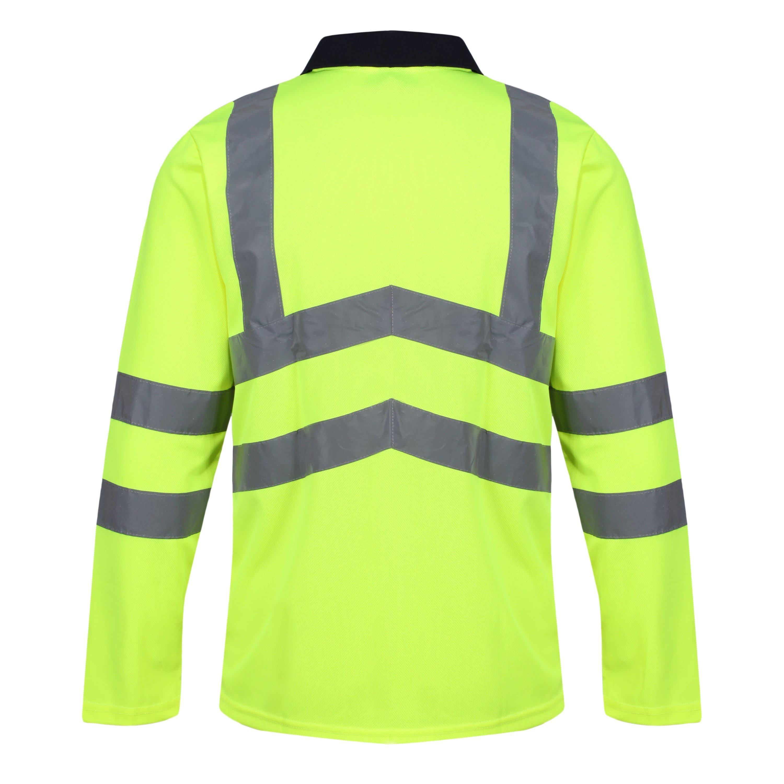 Gelb/Navy - Regatta - Long-Sleeve Polo Shirt - 2