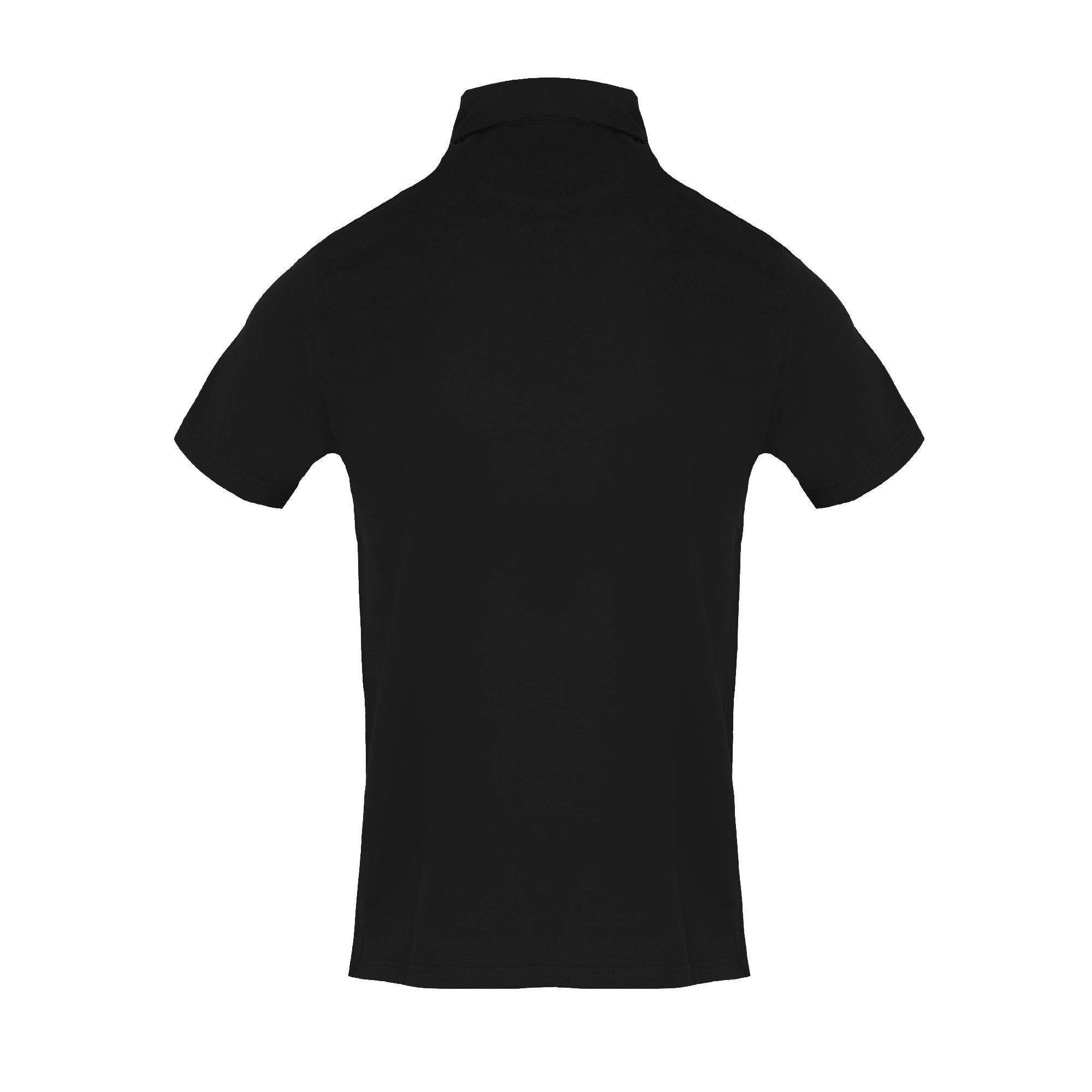  Black - Aquascutum - Men's Polo Short Sleeve Polo Shirt - 2