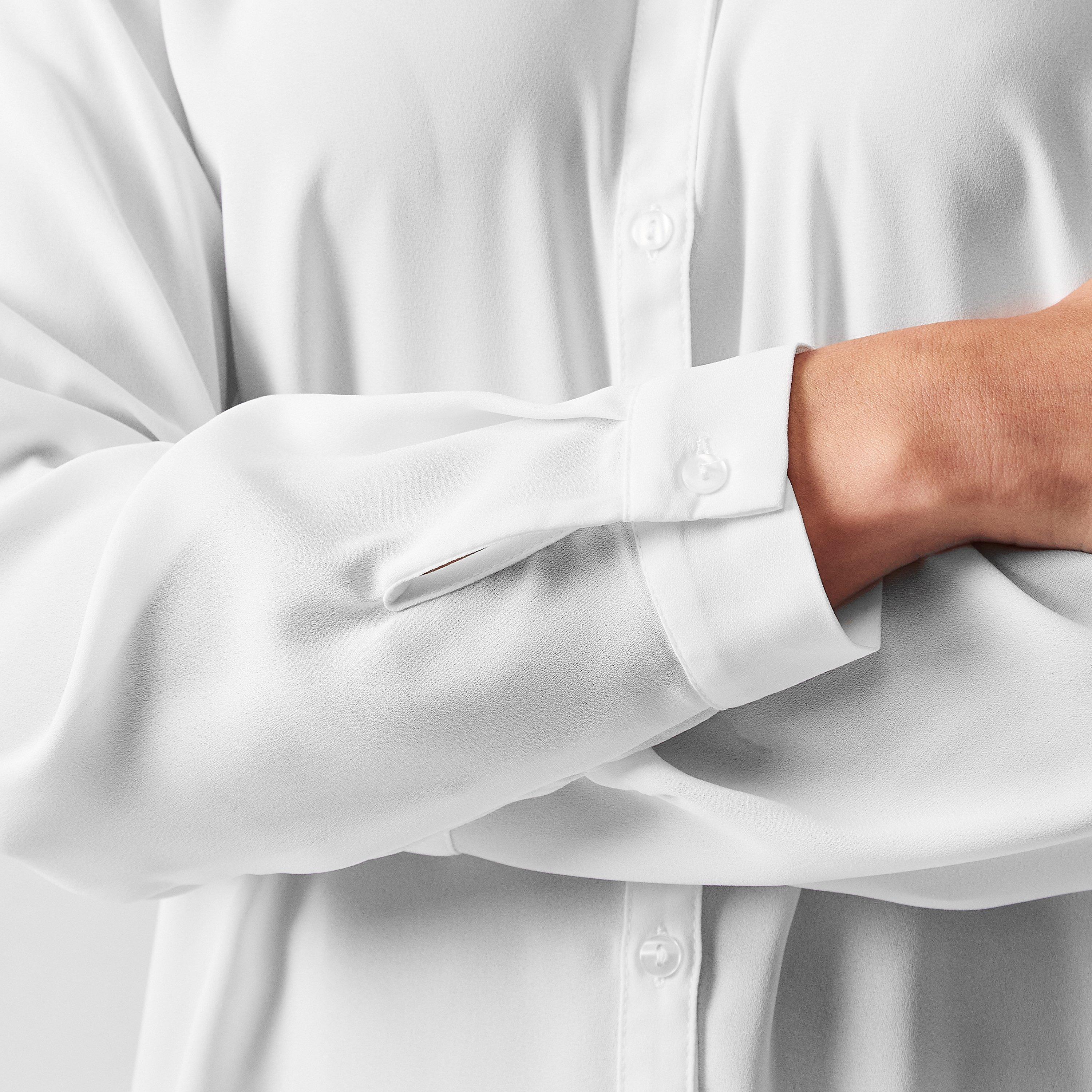 Sneeuwwit - Vila - Vilcy Long-Sleeve Blouse - 5