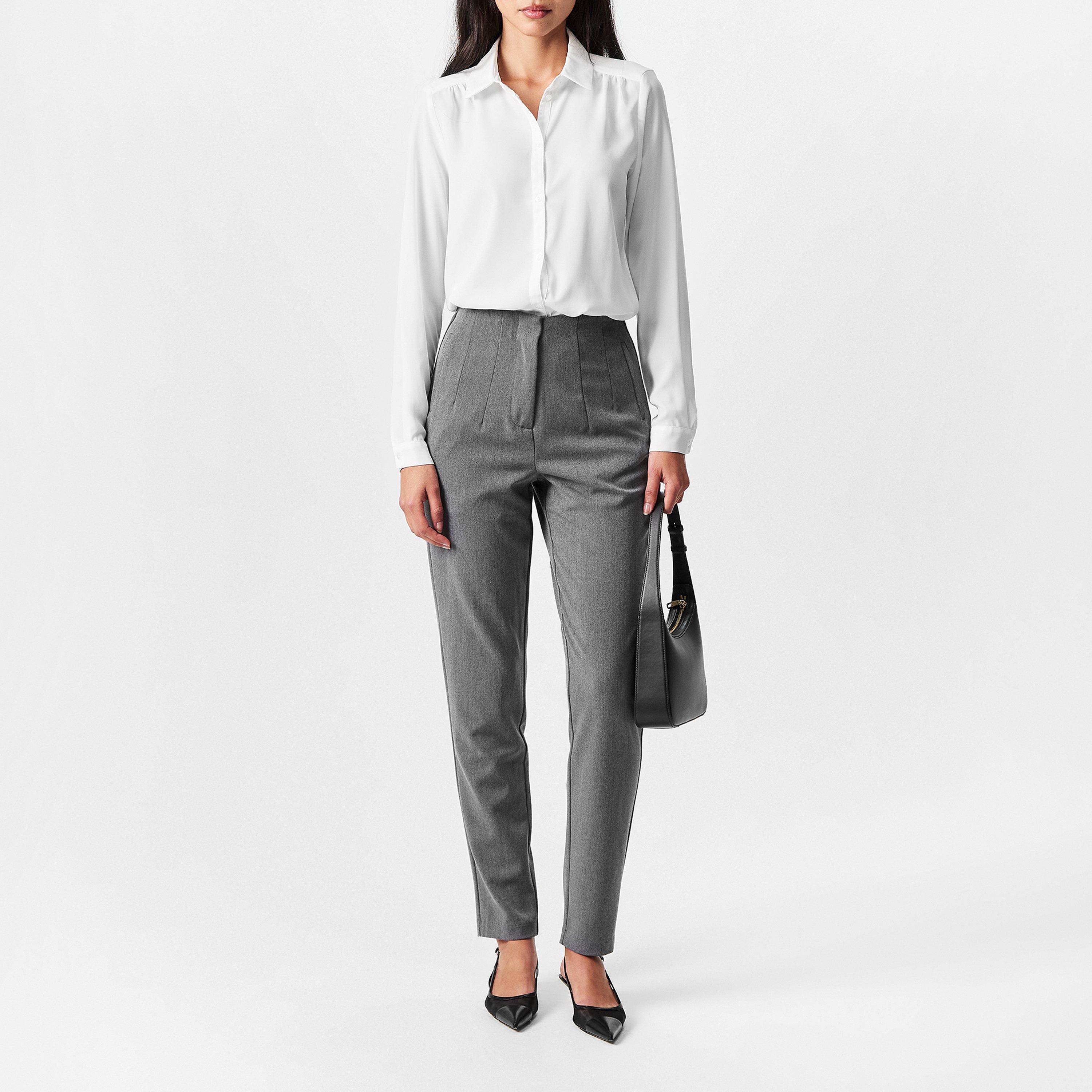 Sneeuwwit - Vila - Vilcy Long-Sleeve Blouse - 6