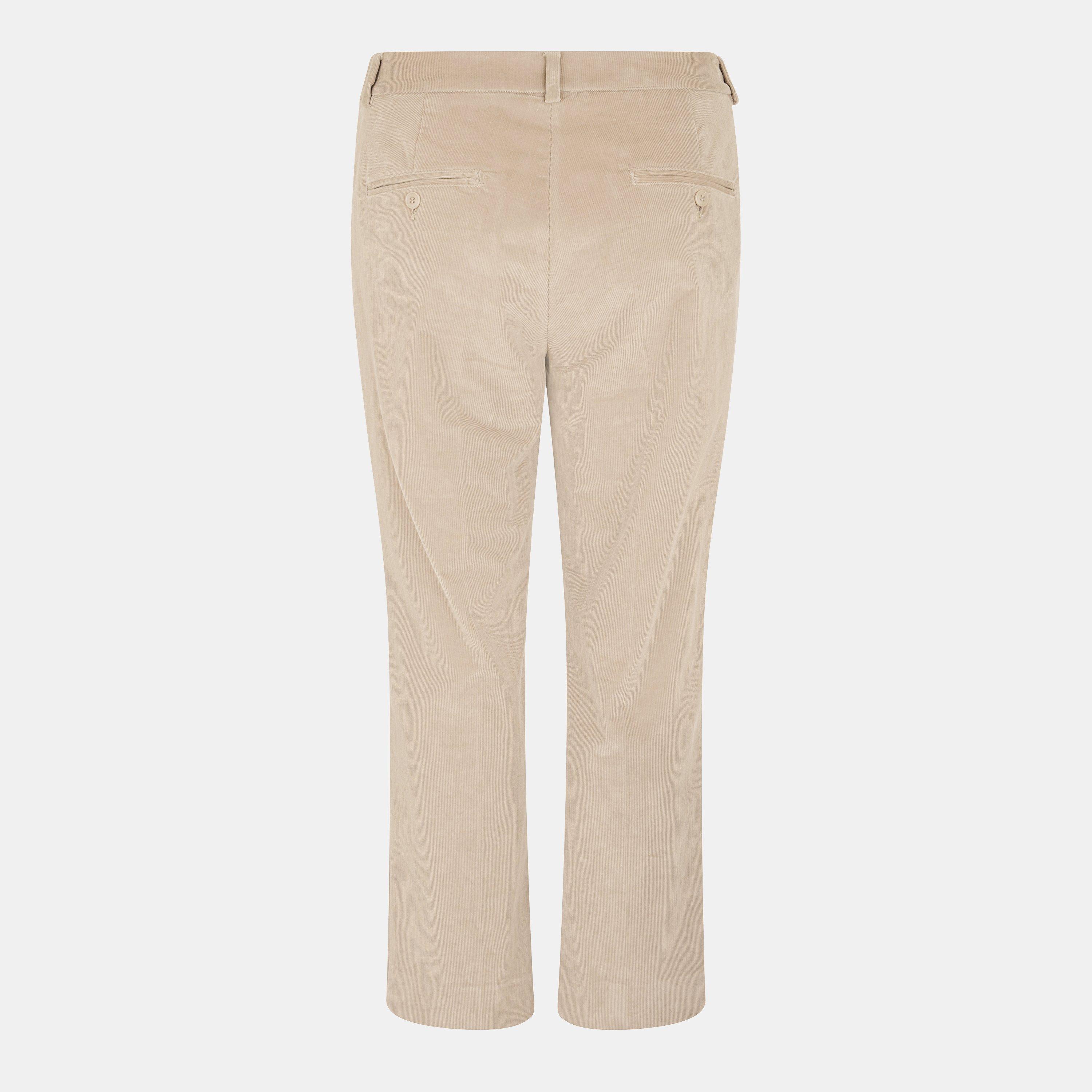 Beige - Weekend Max Mara - Women's Tailored Straight Leg Trousers - 2