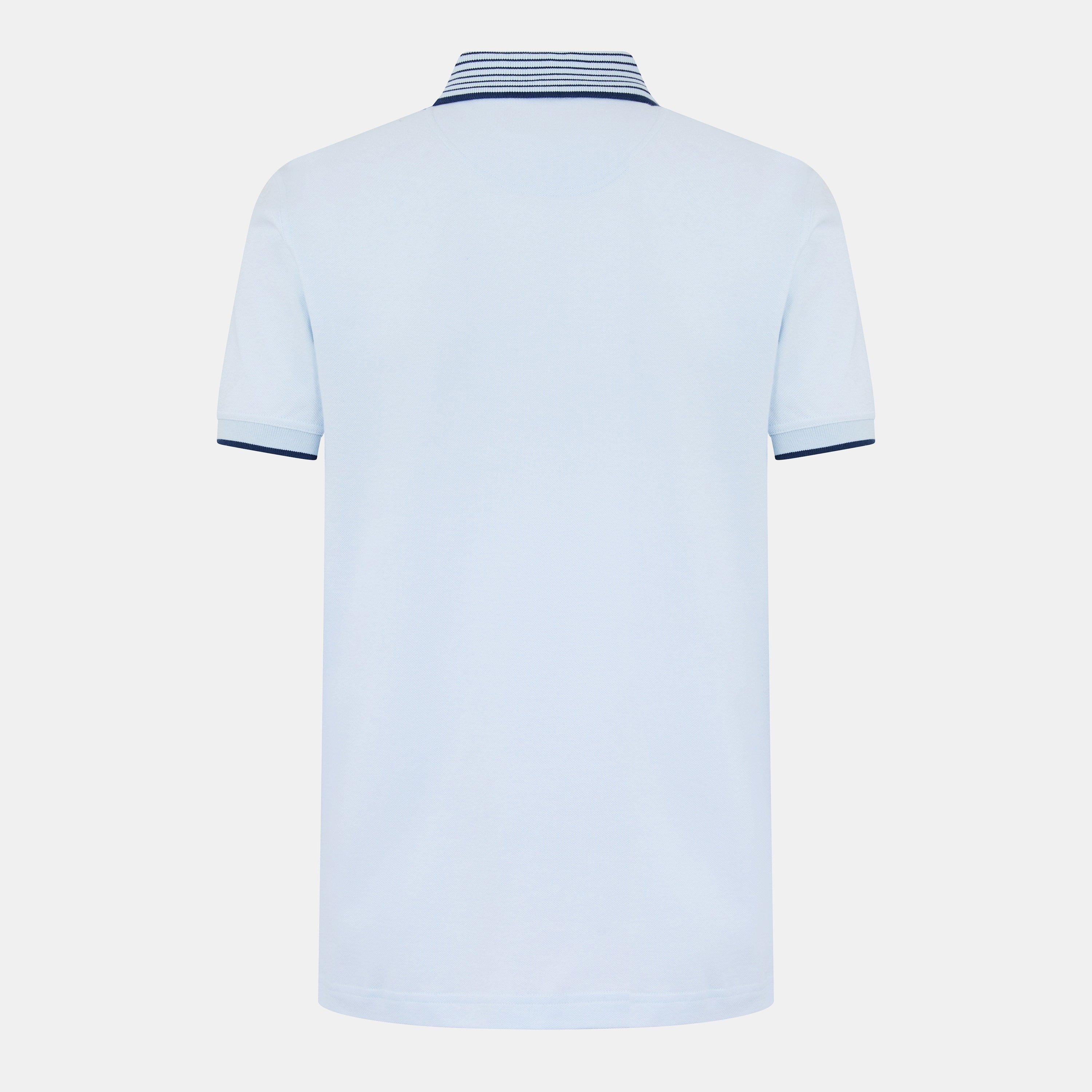 Bleach Bl BU28 - Barbour - Men's Denwick Short-Sleeve Polo Shirt - 2