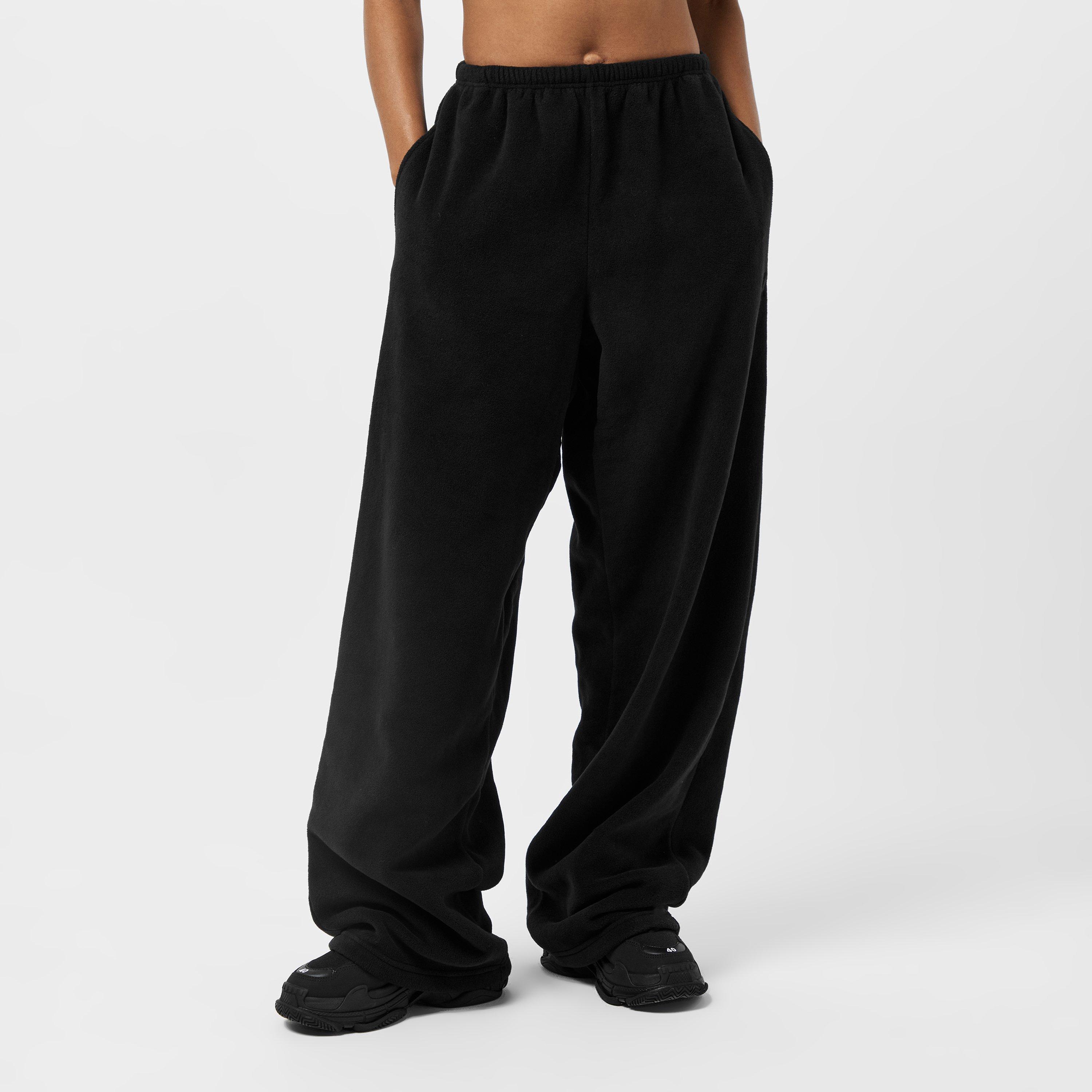 Black - Balenciaga - Women's Straight Trousers - 3
