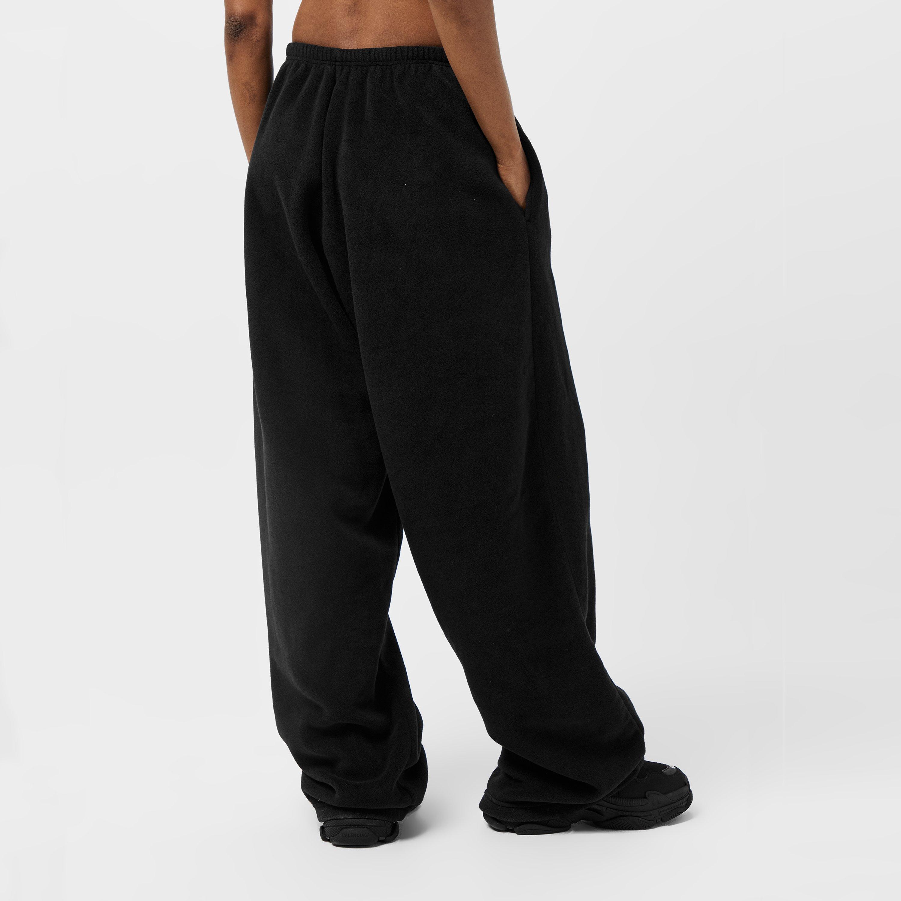 Black - Balenciaga - Women's Straight Trousers - 4