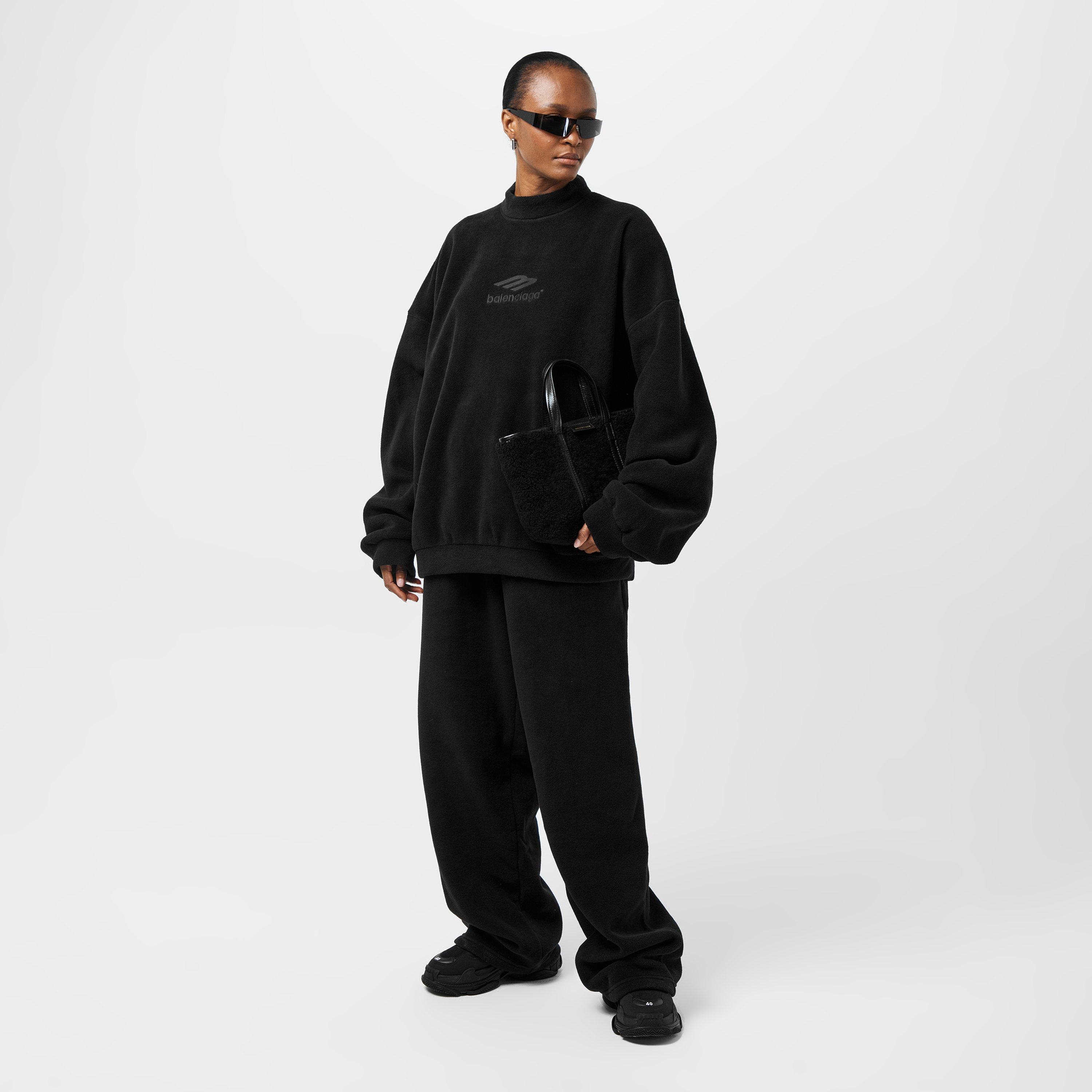 Black - Balenciaga - Women's Straight Trousers - 6