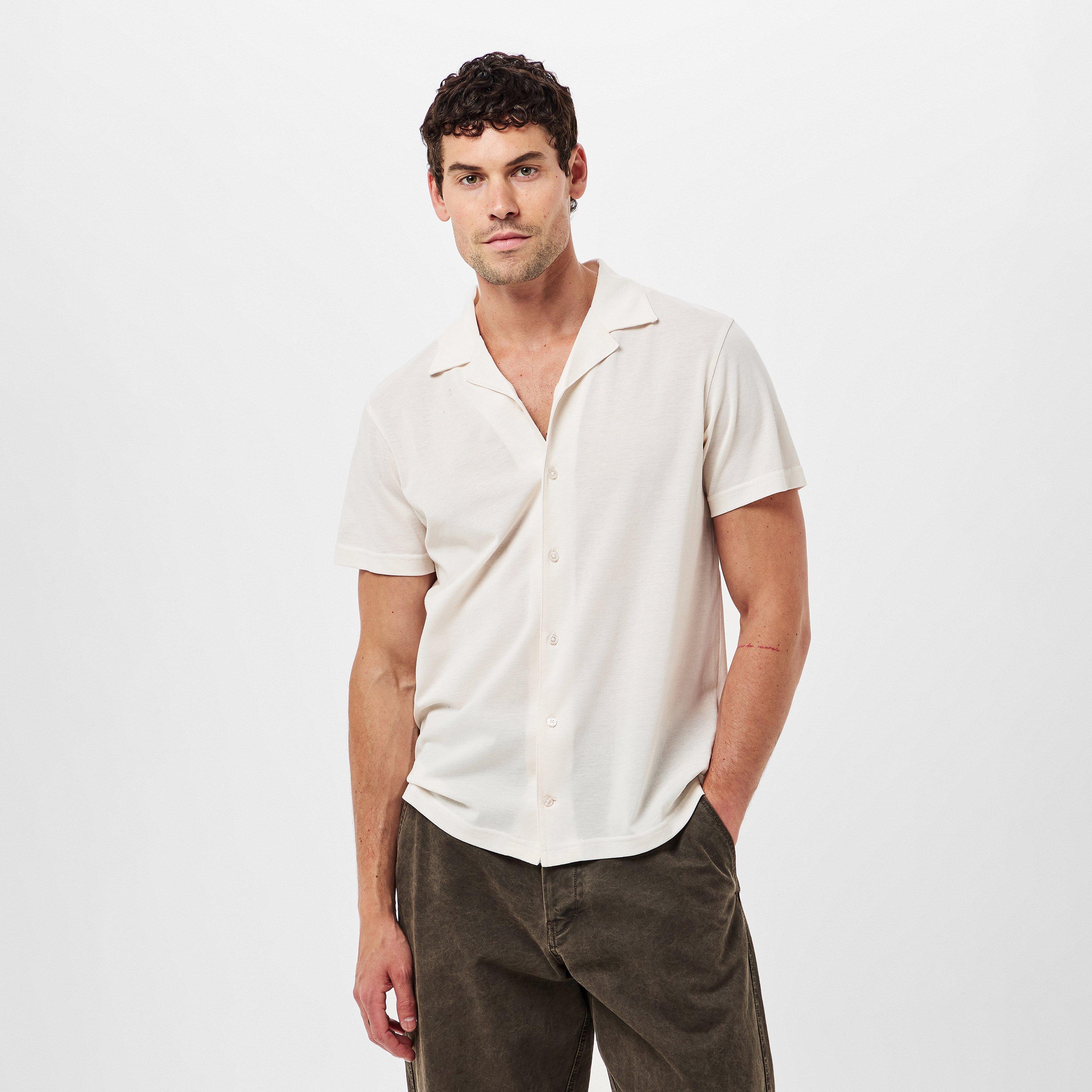 Whspr Whte WH32 - Barbour International - Men's Tonto Short Sleeve Polo Shirt - 3