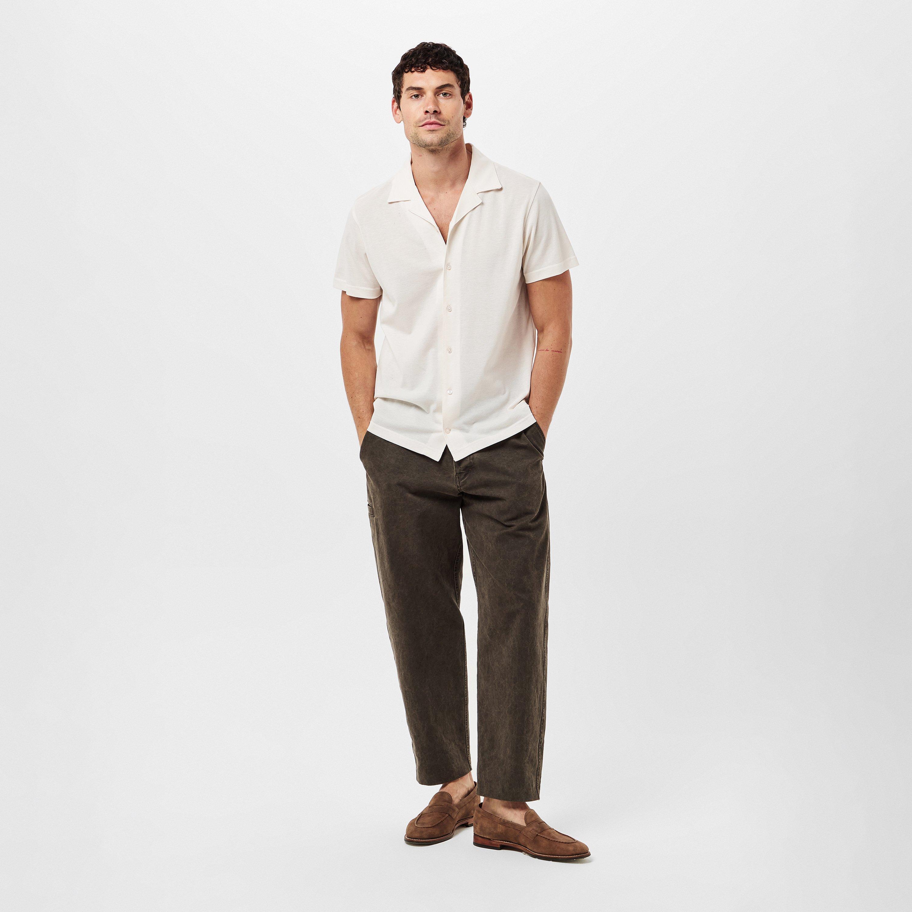Whspr Whte WH32 - Barbour International - Men's Tonto Short Sleeve Polo Shirt - 6