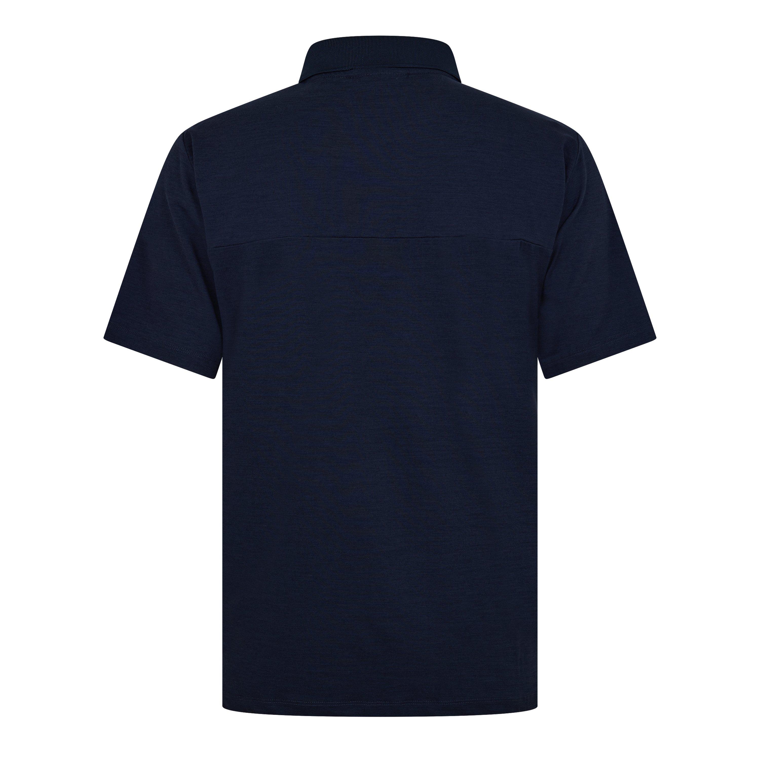 Smart Blue - Guess - Men's Chester Short Sleeve Polo Shirt - 2