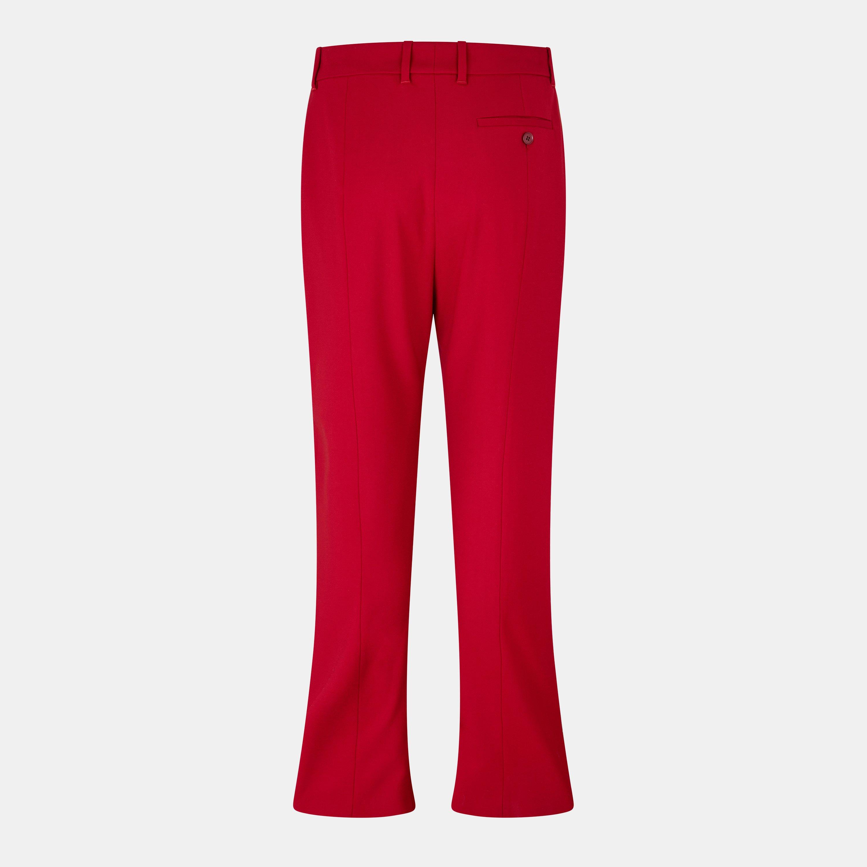 Crmson - Alexander McQueen - Women's Alex Straight Leg Trousers - 2