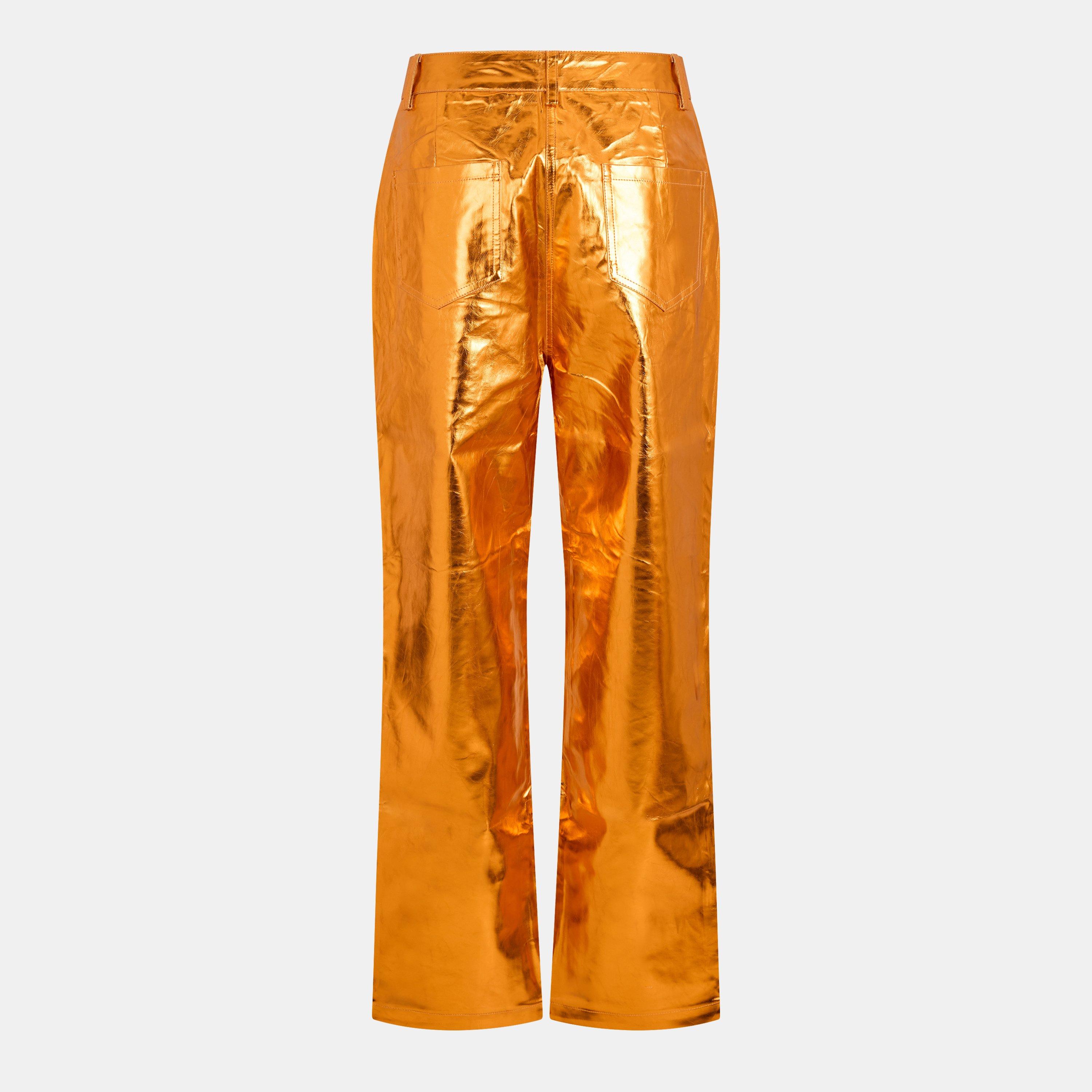 Orange - AmyLynn - Straight Leg Trouser - 2