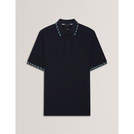 Ted Baker Men's Jacquard Short-Sleeve Polo Shirt