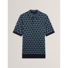 Ted Baker Ted Jacquard Polo Sn00