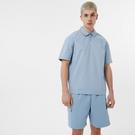 Bleu poudre - Jack Wills - Christian Wijnants T-shirt Tal asimmetrica a coste Nero - 1
