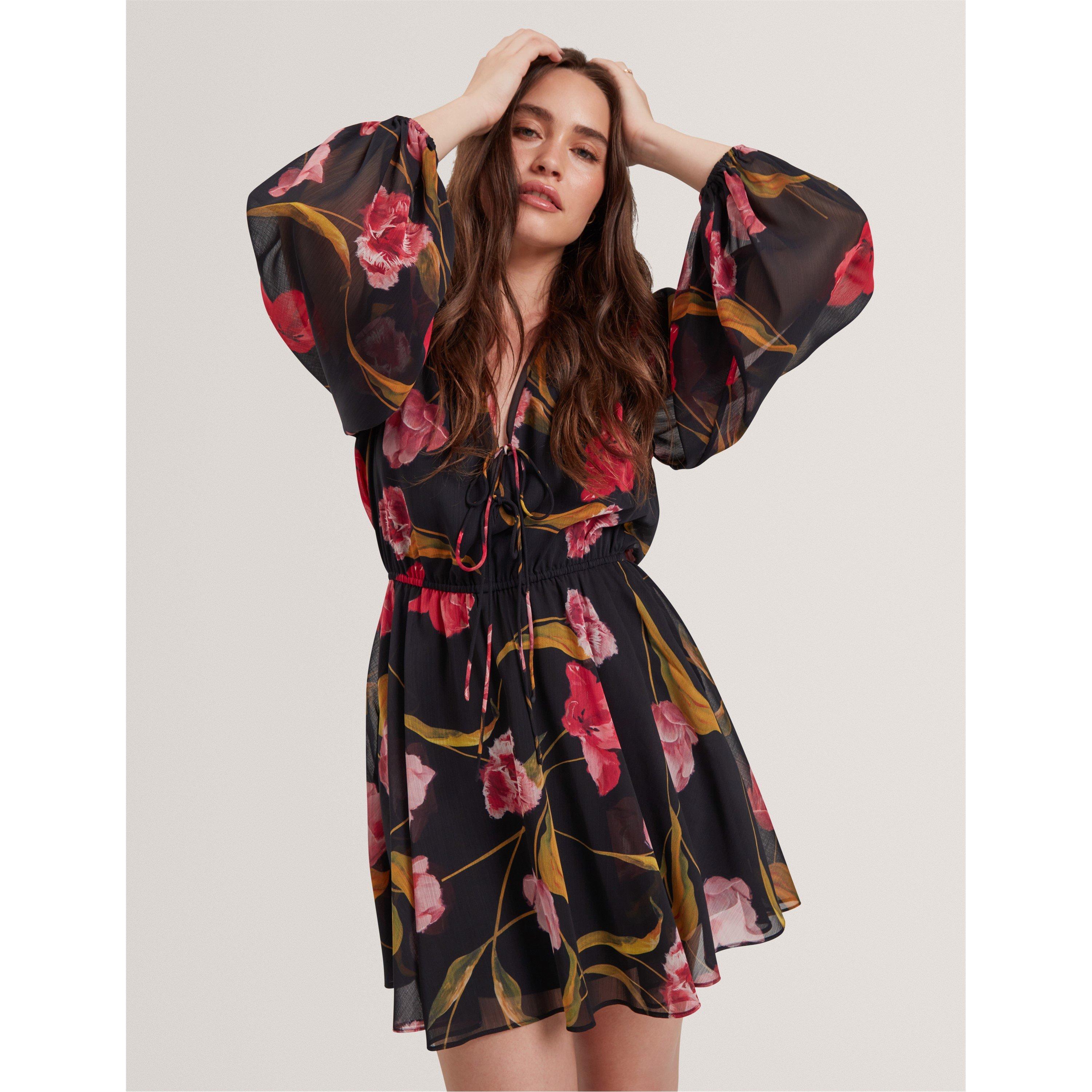 Black - Ted Baker - Women's Long Sleeve Blouse - 3