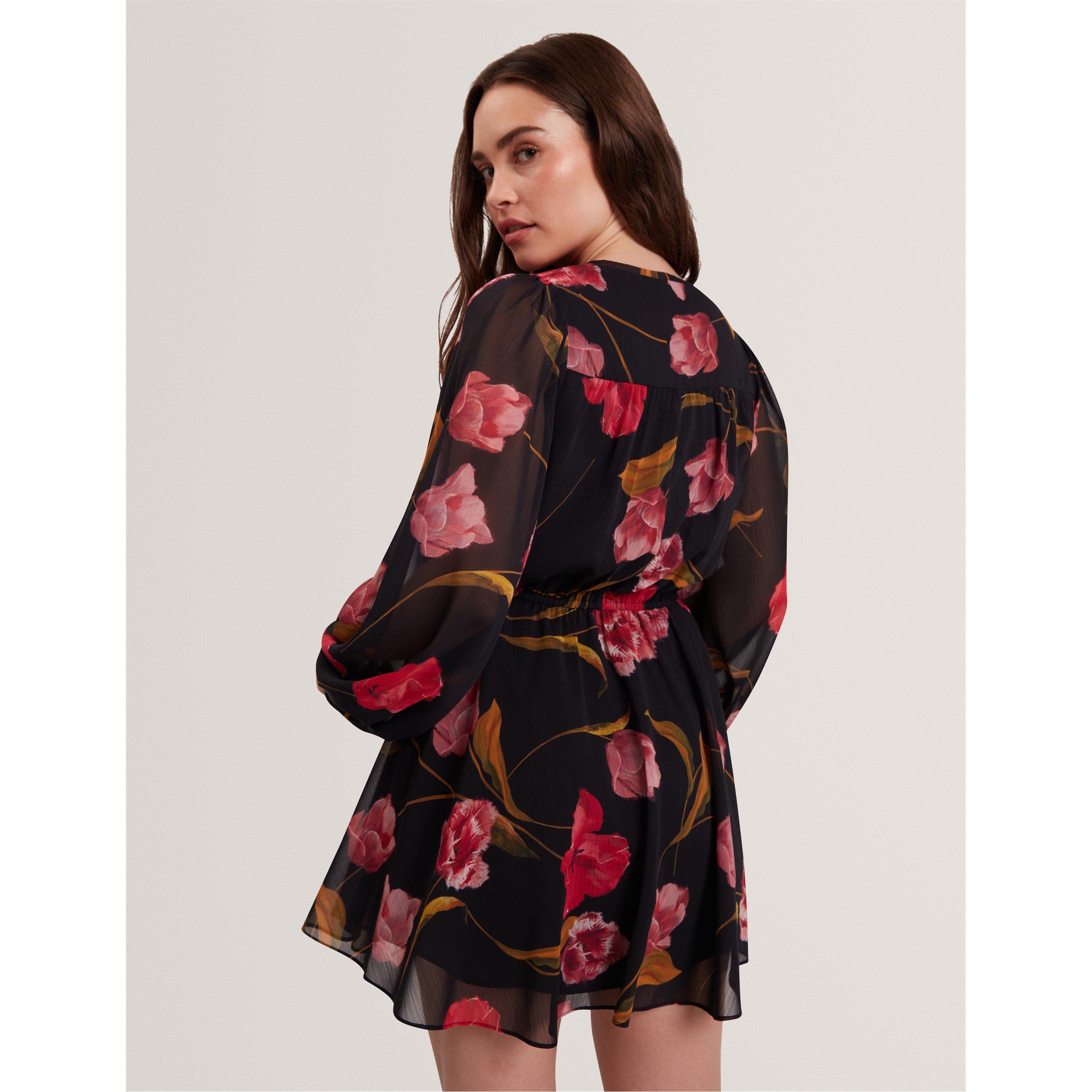 Black - Ted Baker - Women's Long Sleeve Blouse - 4