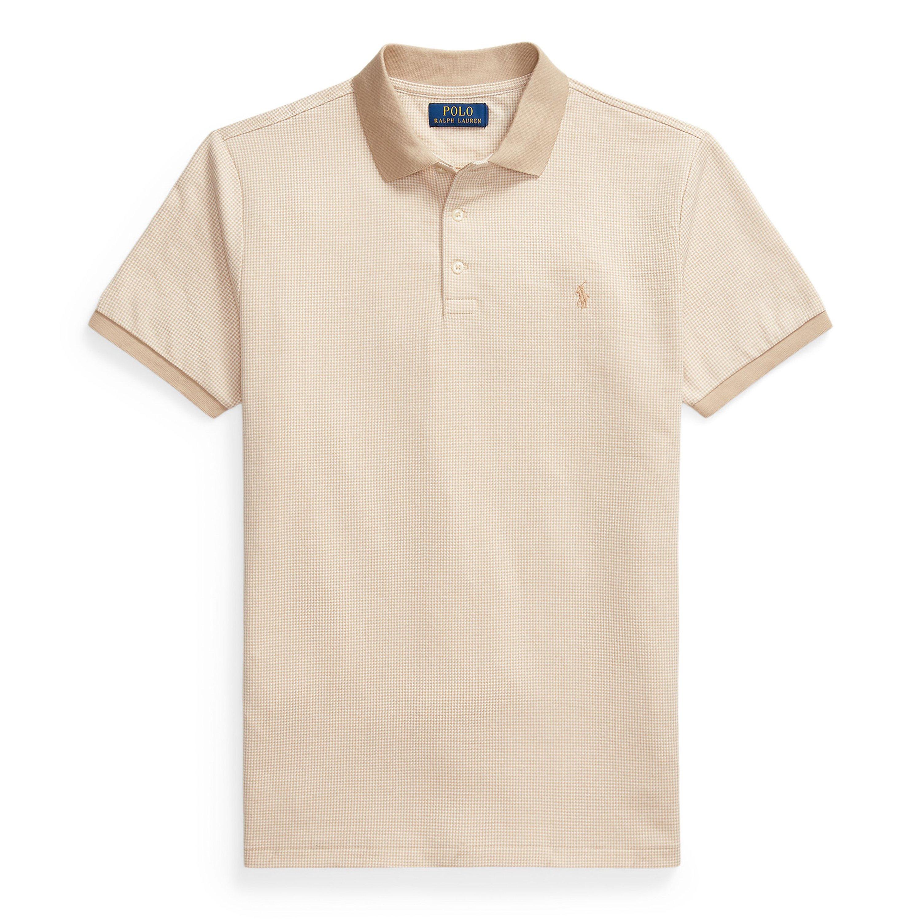 Sand Dune - Polo Ralph Lauren - Men's Dogtooth Short Sleeve Shirt - 1