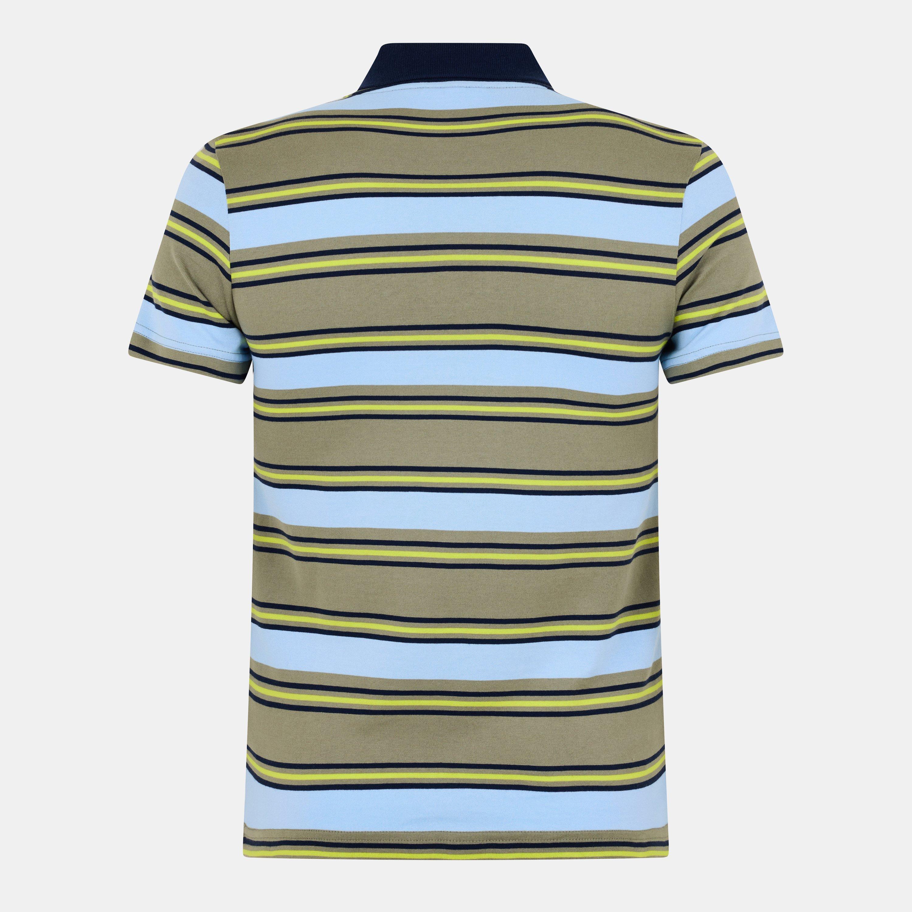 Khaki/Overview - Lacoste - Short-Sleeve Polo Shirt - 2