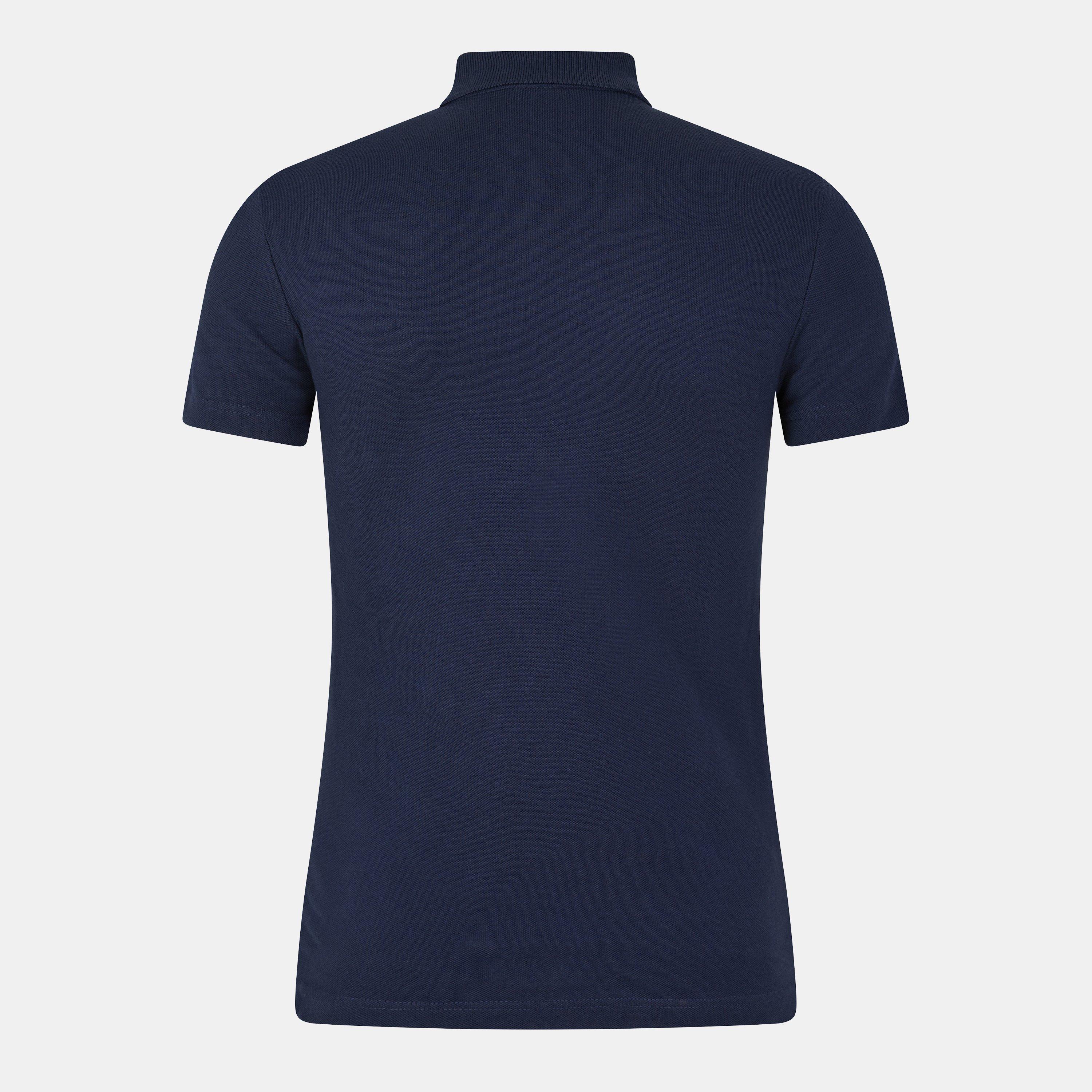 Navy/Expresso - Lacoste - Short-Sleeve Polo Shirt - 2
