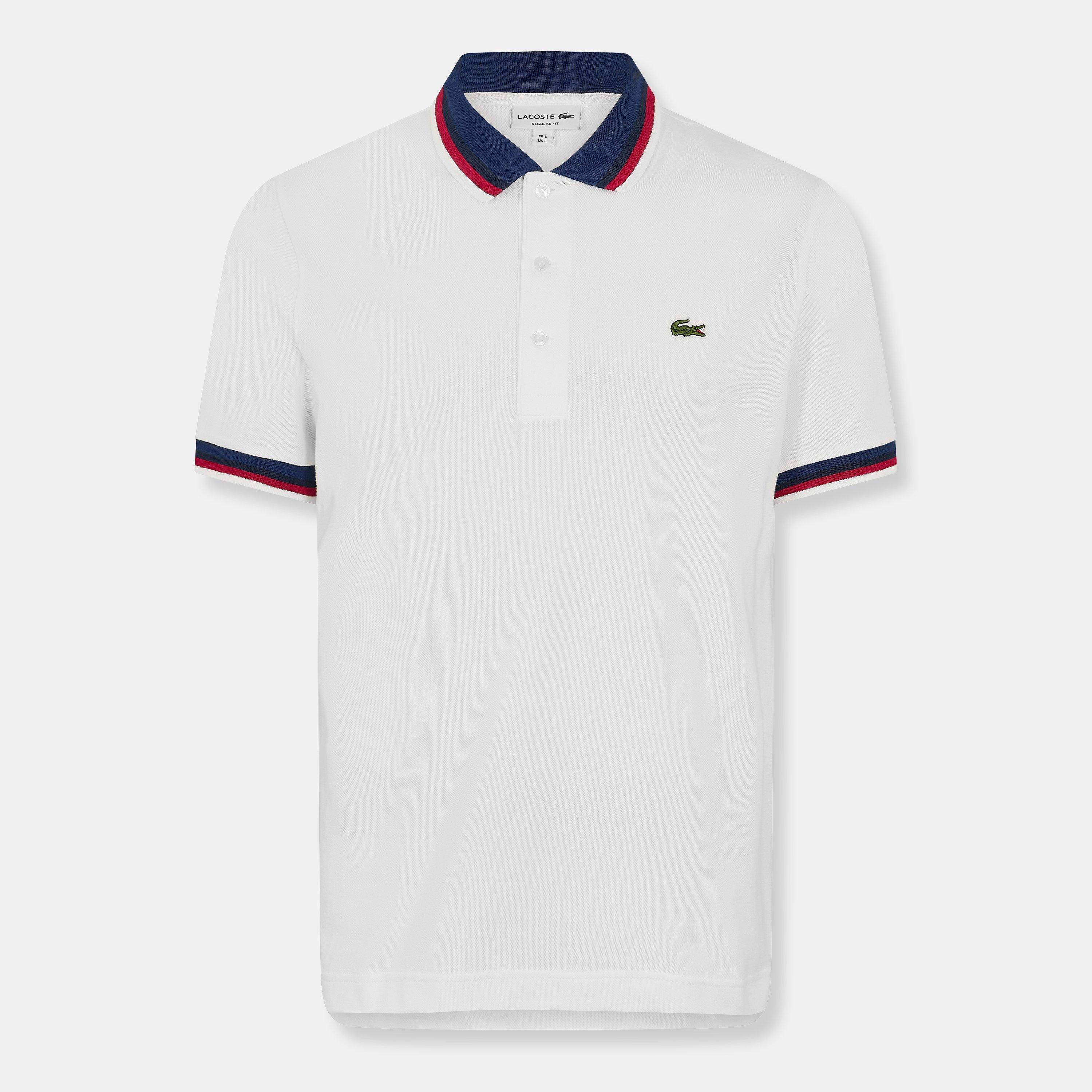 Bijela - Lacoste - Short-Sleeve Polo Shirt - 1