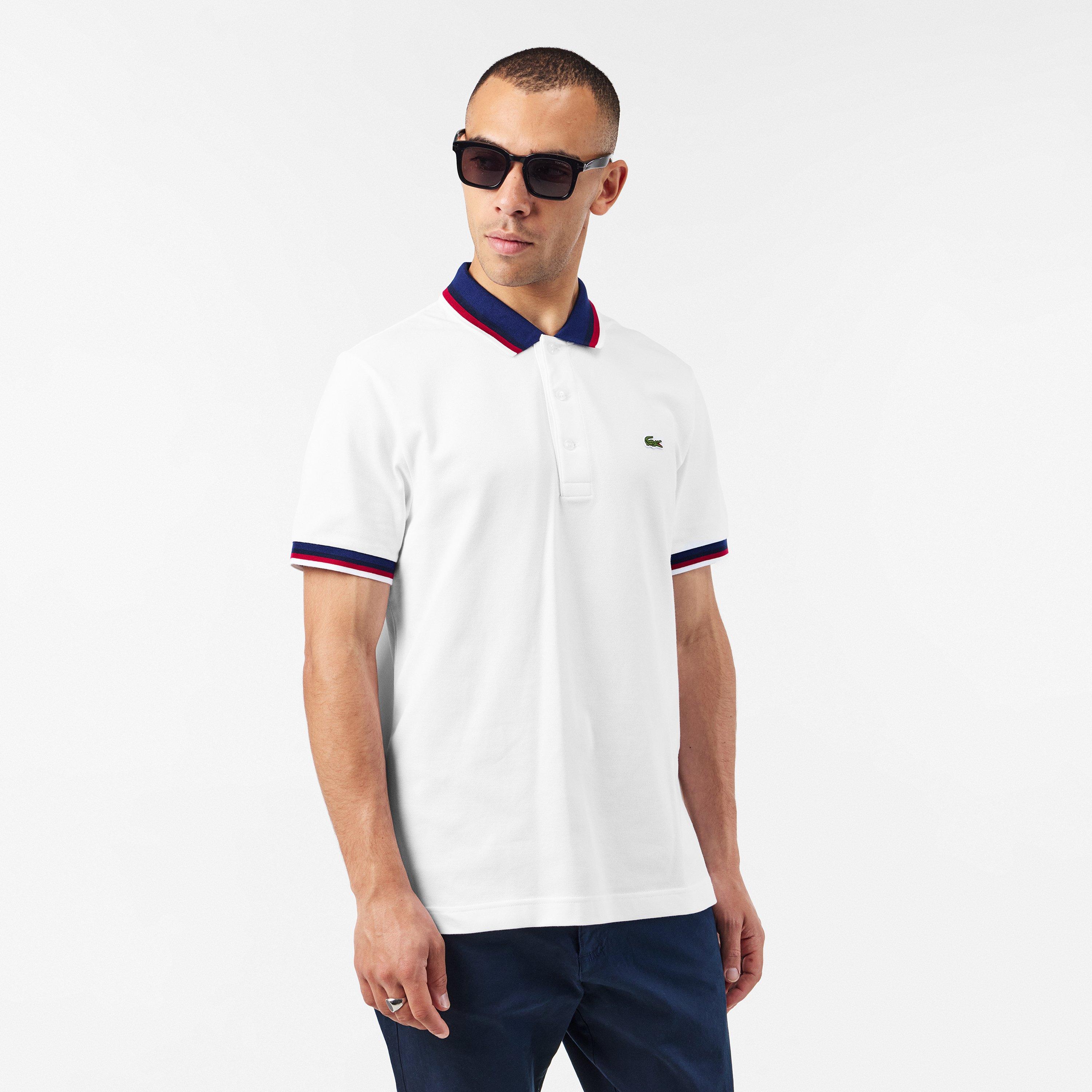 Bijela - Lacoste - Short-Sleeve Polo Shirt - 3