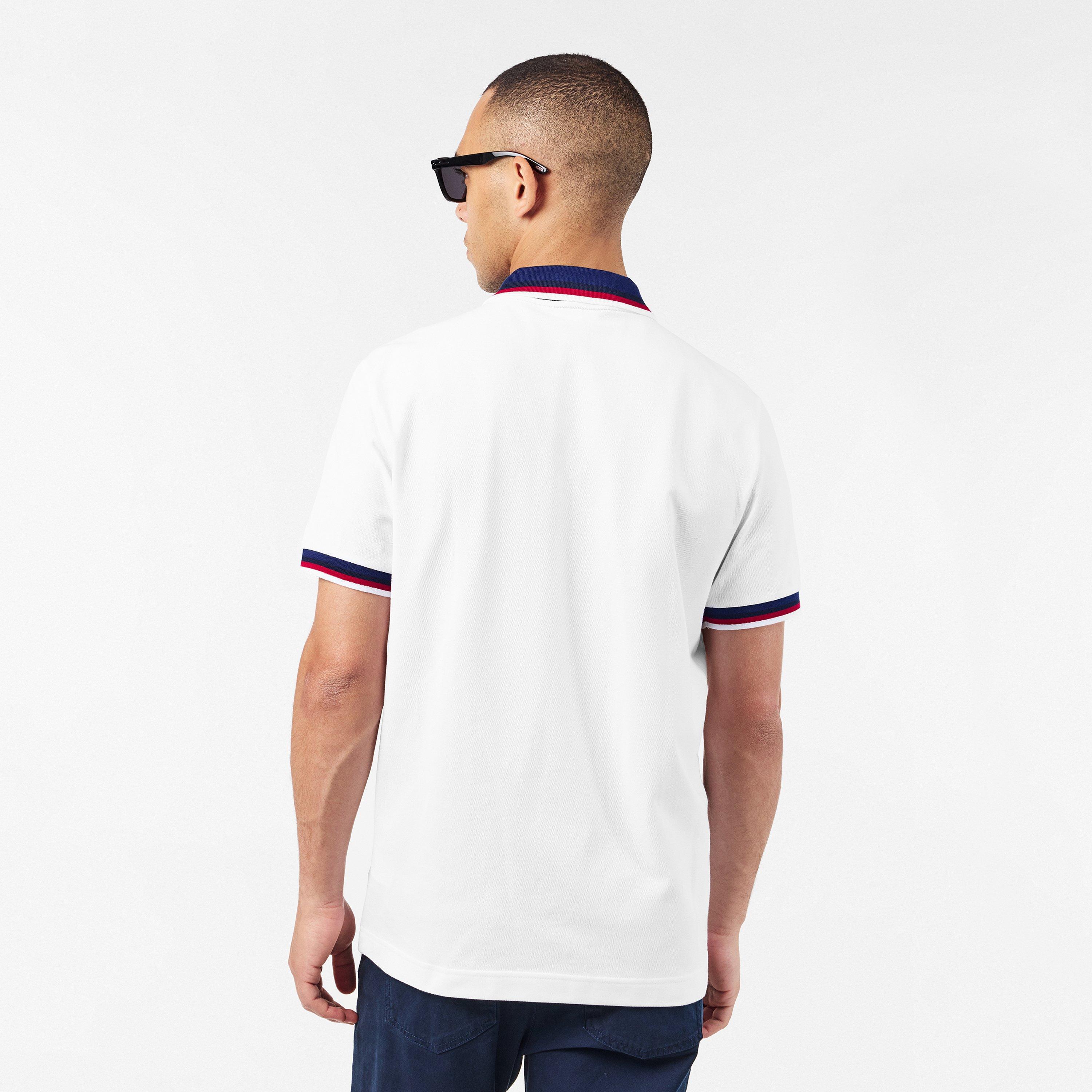 Bijela - Lacoste - Short-Sleeve Polo Shirt - 4