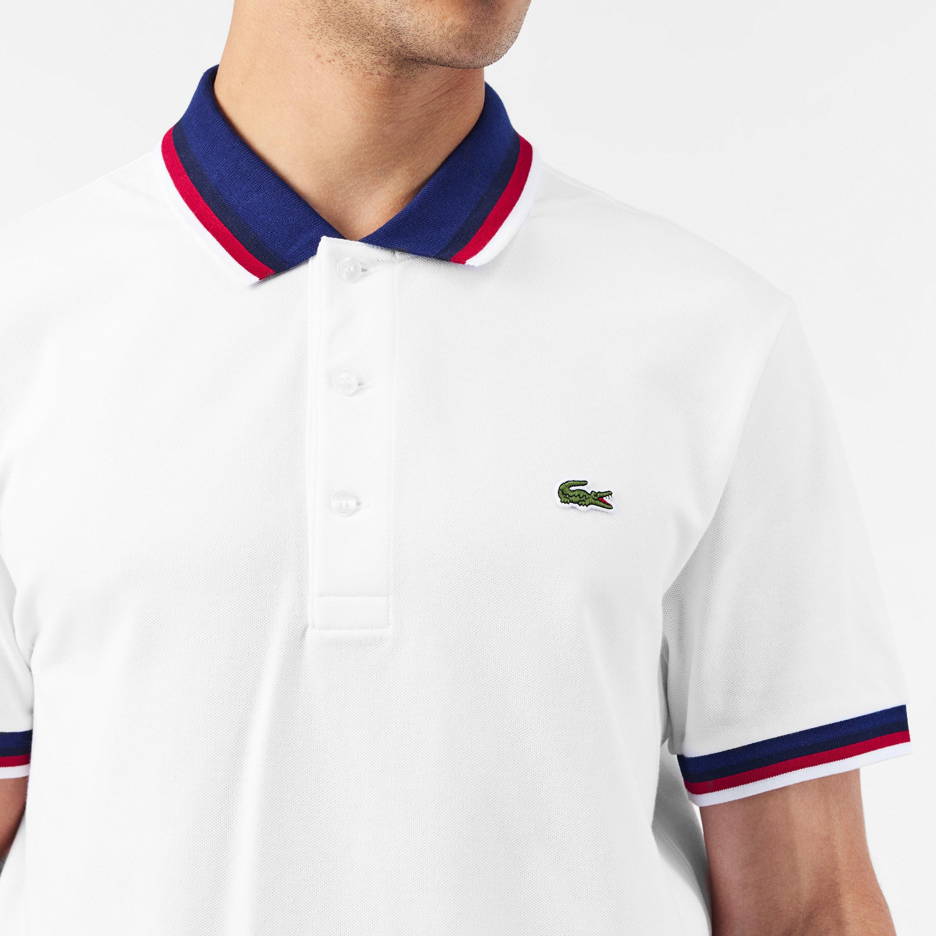 Bijela - Lacoste - Short-Sleeve Polo Shirt - 5