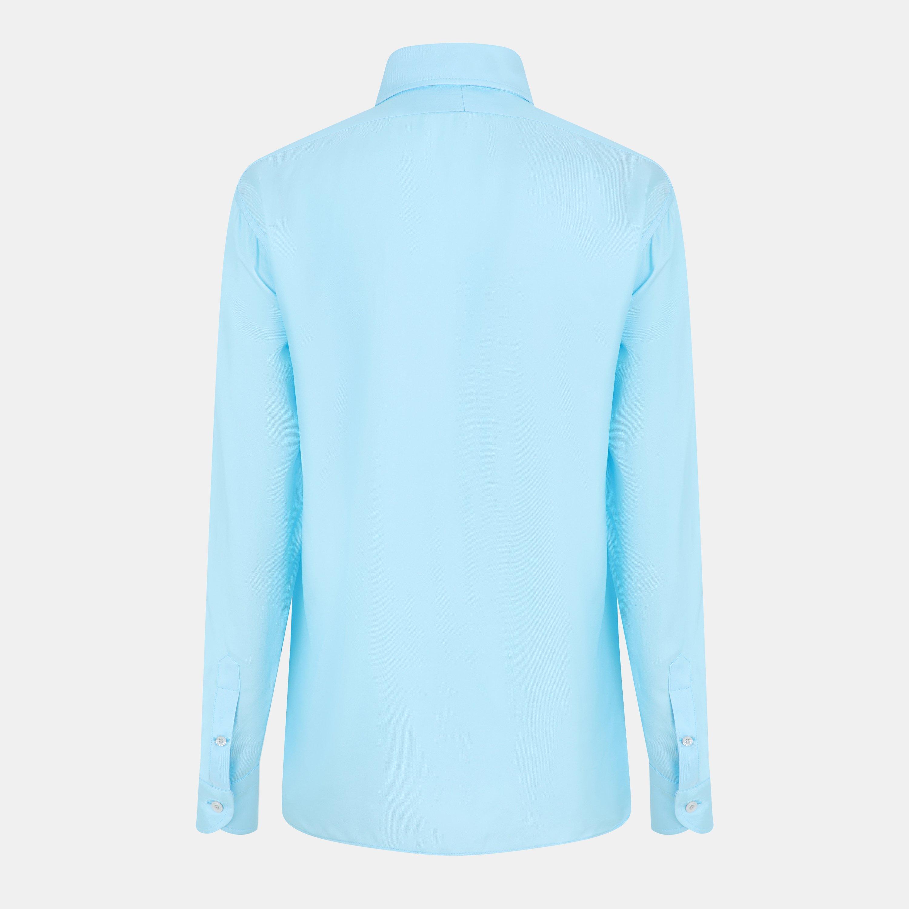 Blue - Tom Ford - Women's Long-Sleeve Blouse - 2