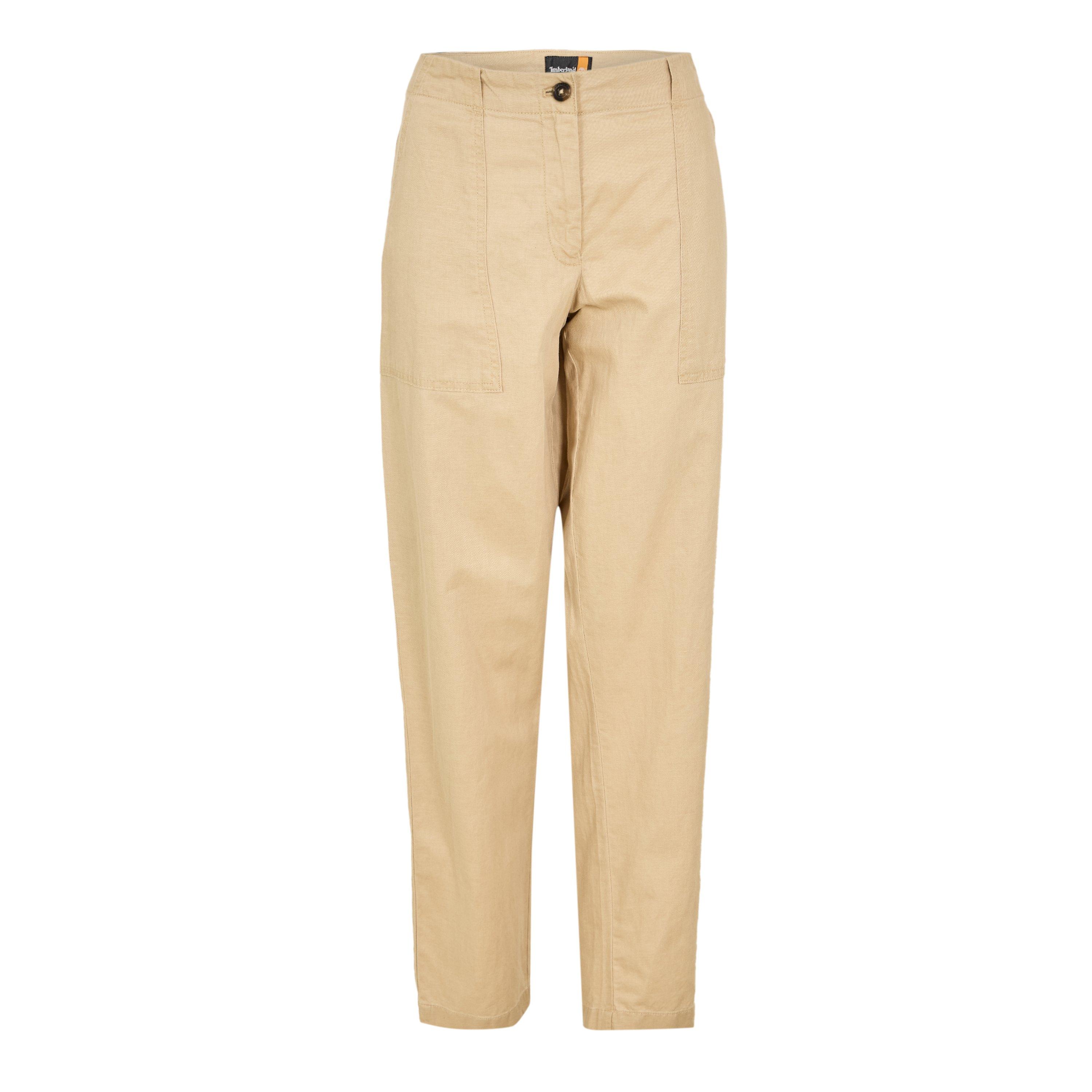 Safari - Timberland - Women's Utlty Fatigue Linen Straight Leg Trousers - 1