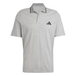 adidas Essentials Small Logo Piqué Polo Shirt Mens