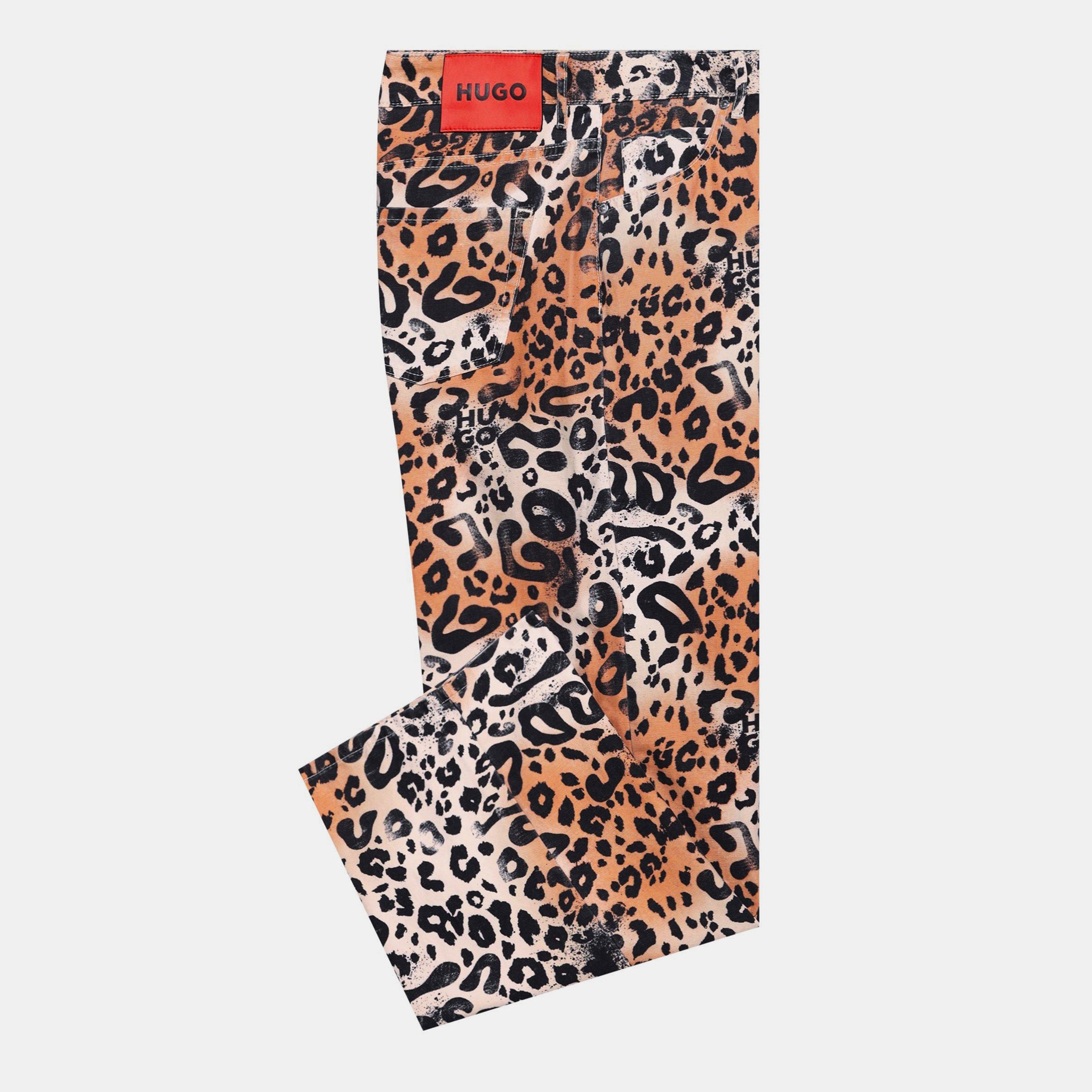 Open Misc - Hugo - Hisanna Leopard Trousers - 5