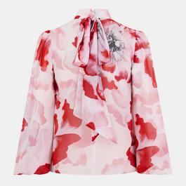 Ted Baker Tie Neck Blouse
