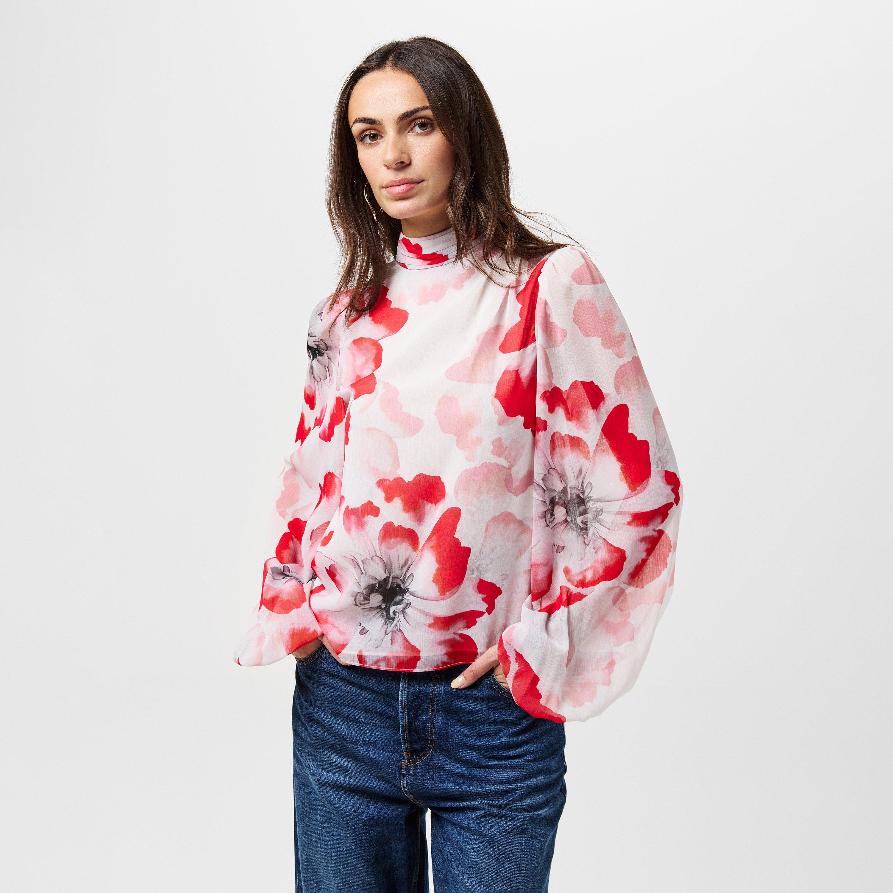 Ivory - Ted Baker - Tie Neck Blouse - 3