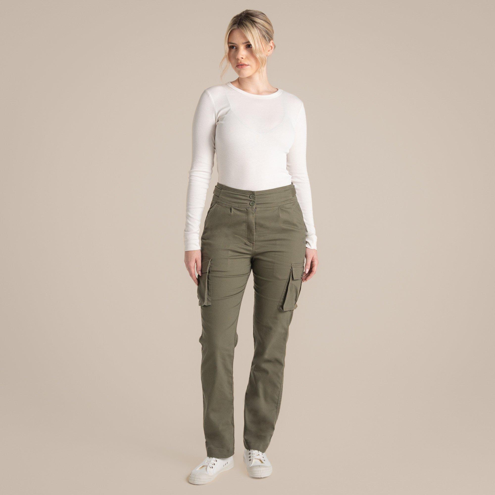 Wild Olive - Craghoppers - Women's Araby Straight Leg Trousers - 4