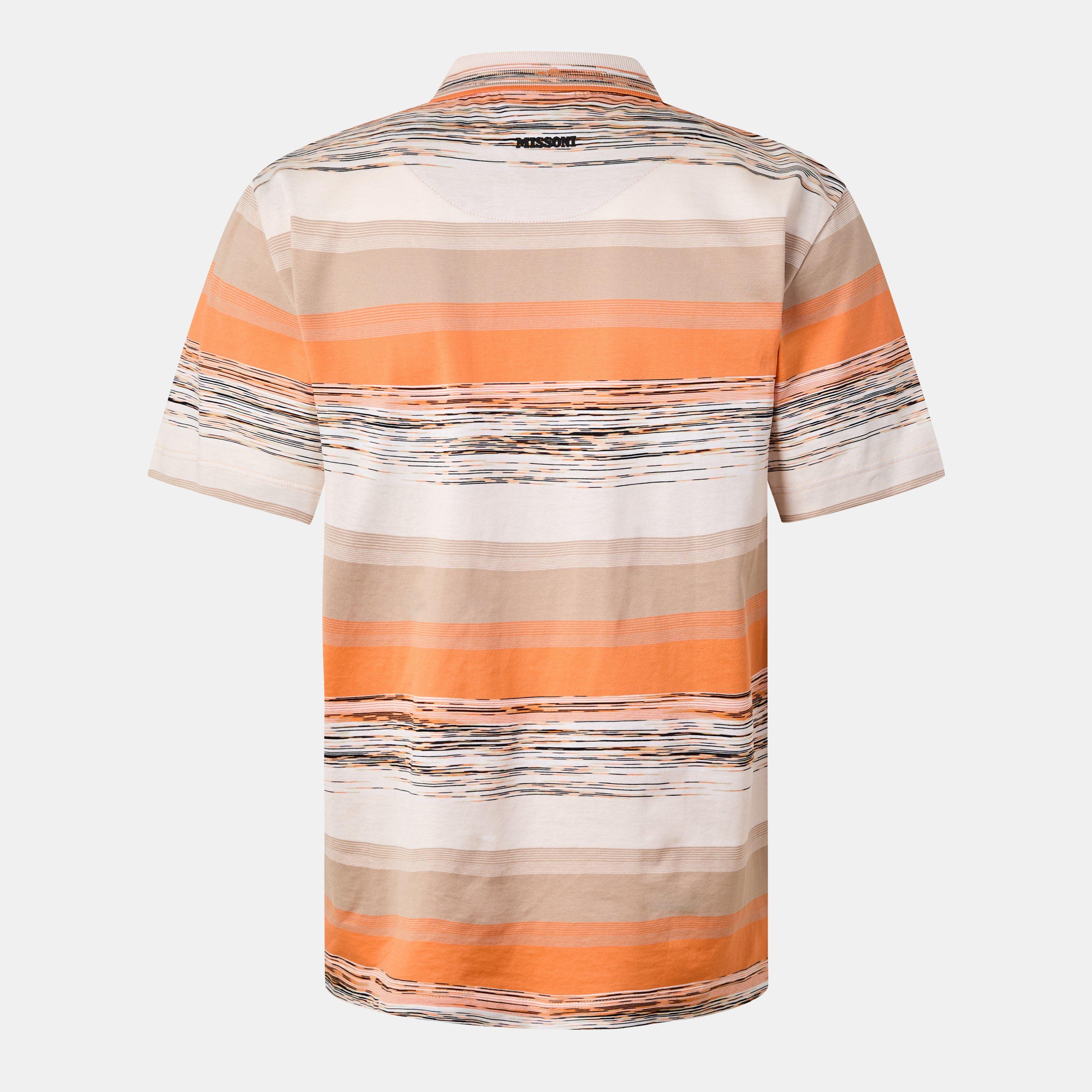Orange Beige - Missoni - Short-Sleeve Polo Shirt - 2