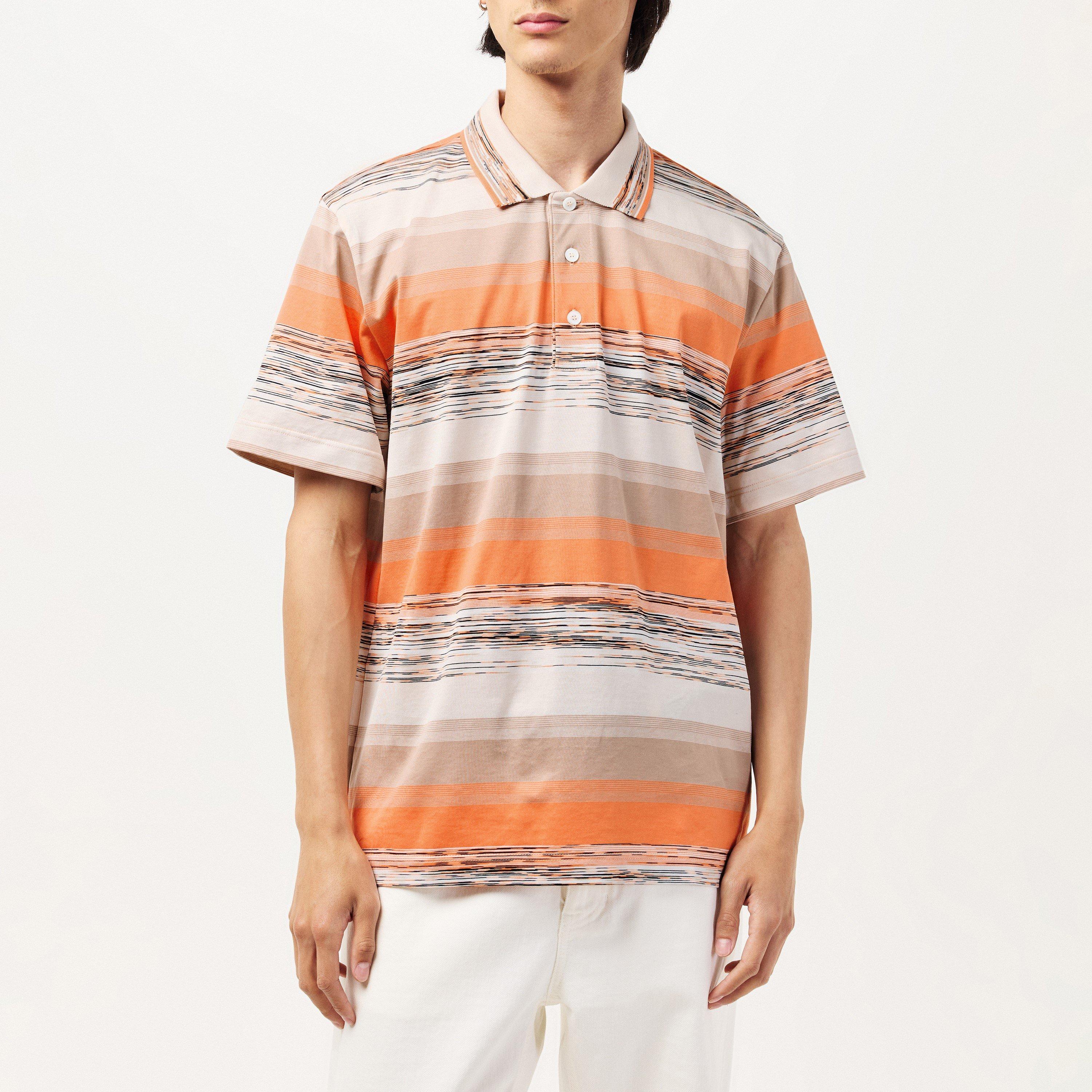 Orange Beige - Missoni - Short-Sleeve Polo Shirt - 3